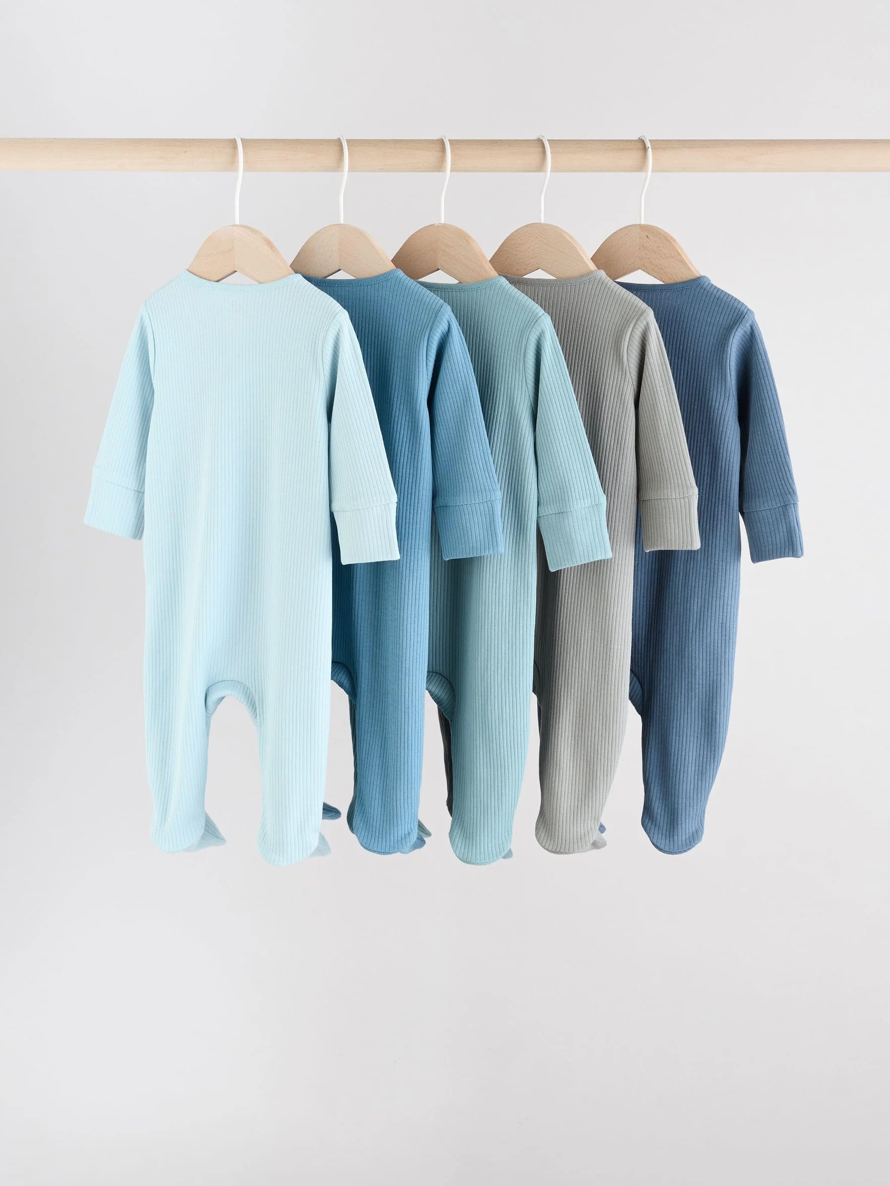 NEXT Bébé garçon Dors-Bien à Zip Double-Sens, Lot de 5