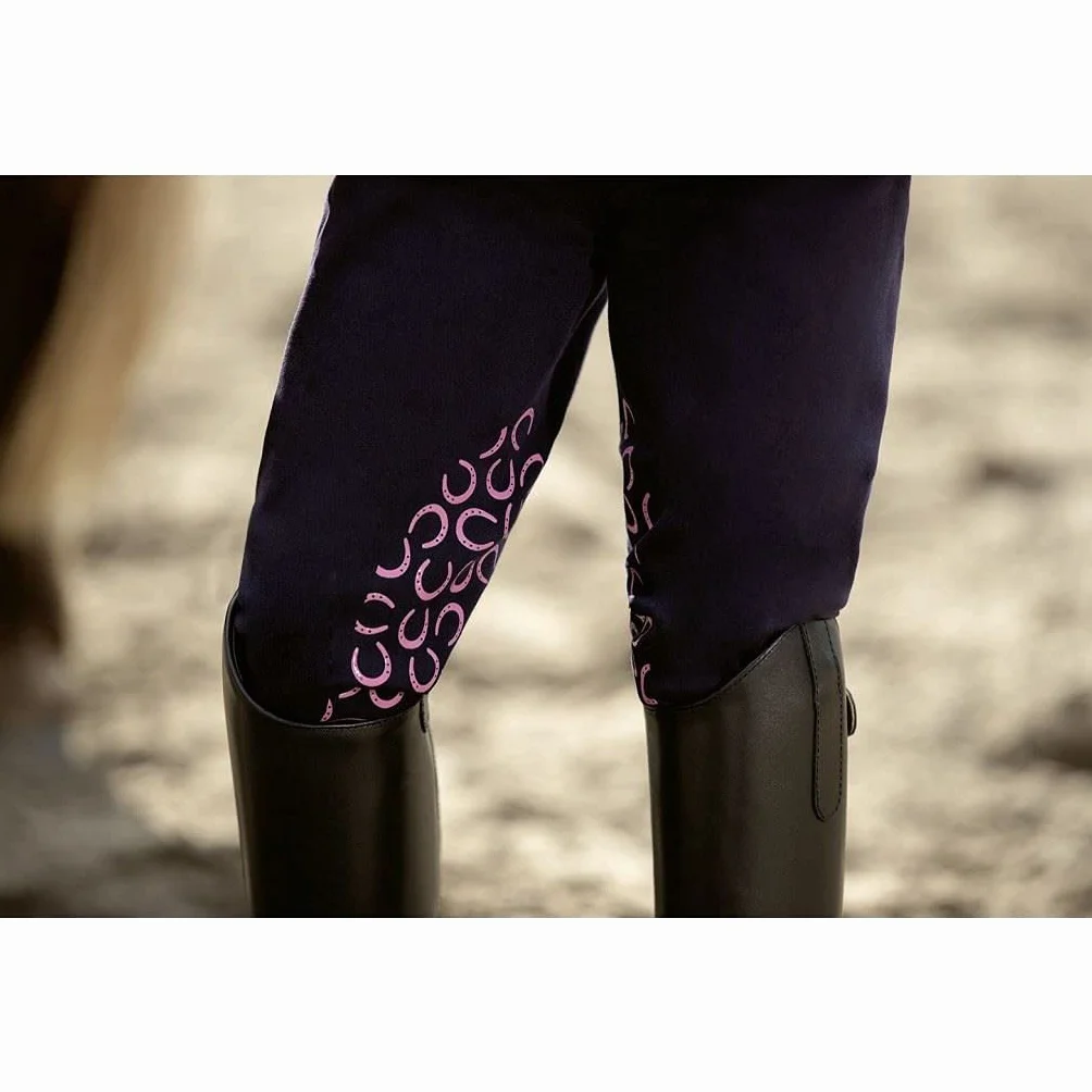 HKM Poney Rose - Leggings - Bohème - Mixte Enfant