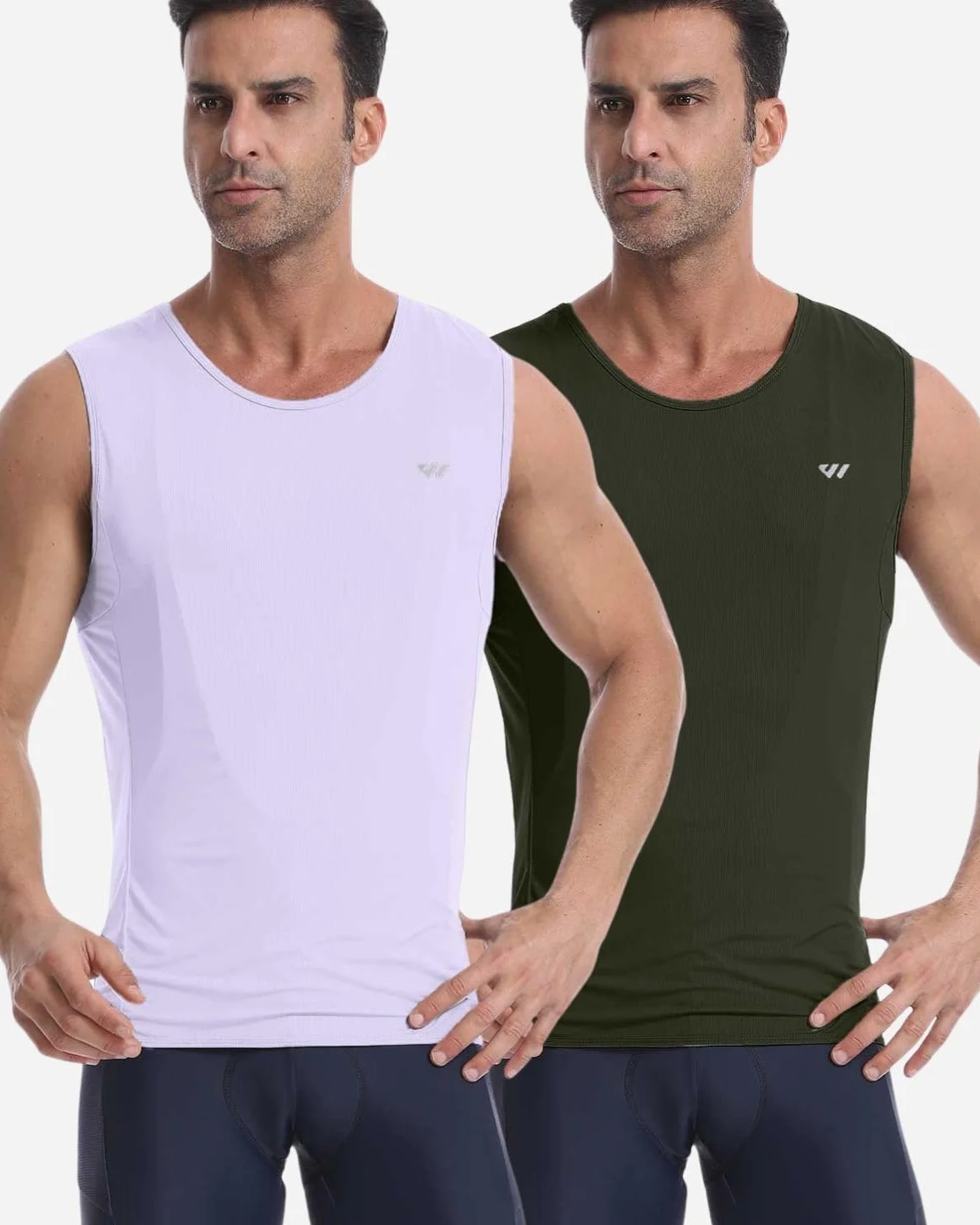 Lo.Gas Maillot de Cyclisme de Course pour Homme, sans Manches, léger et Respirant, avec Poche arrière
