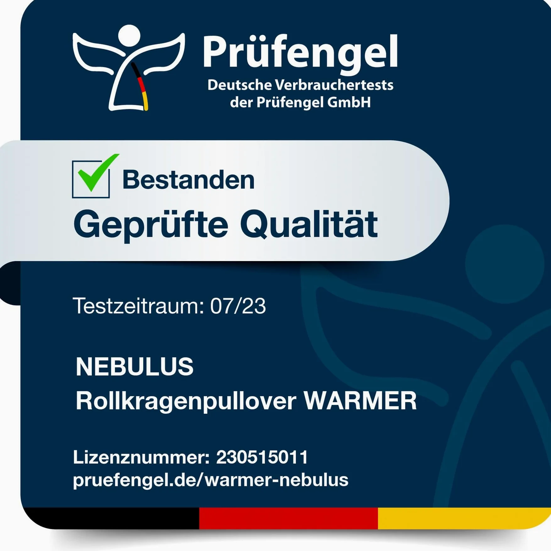 Nebulus Pull à col roulé Chaud pour Femme