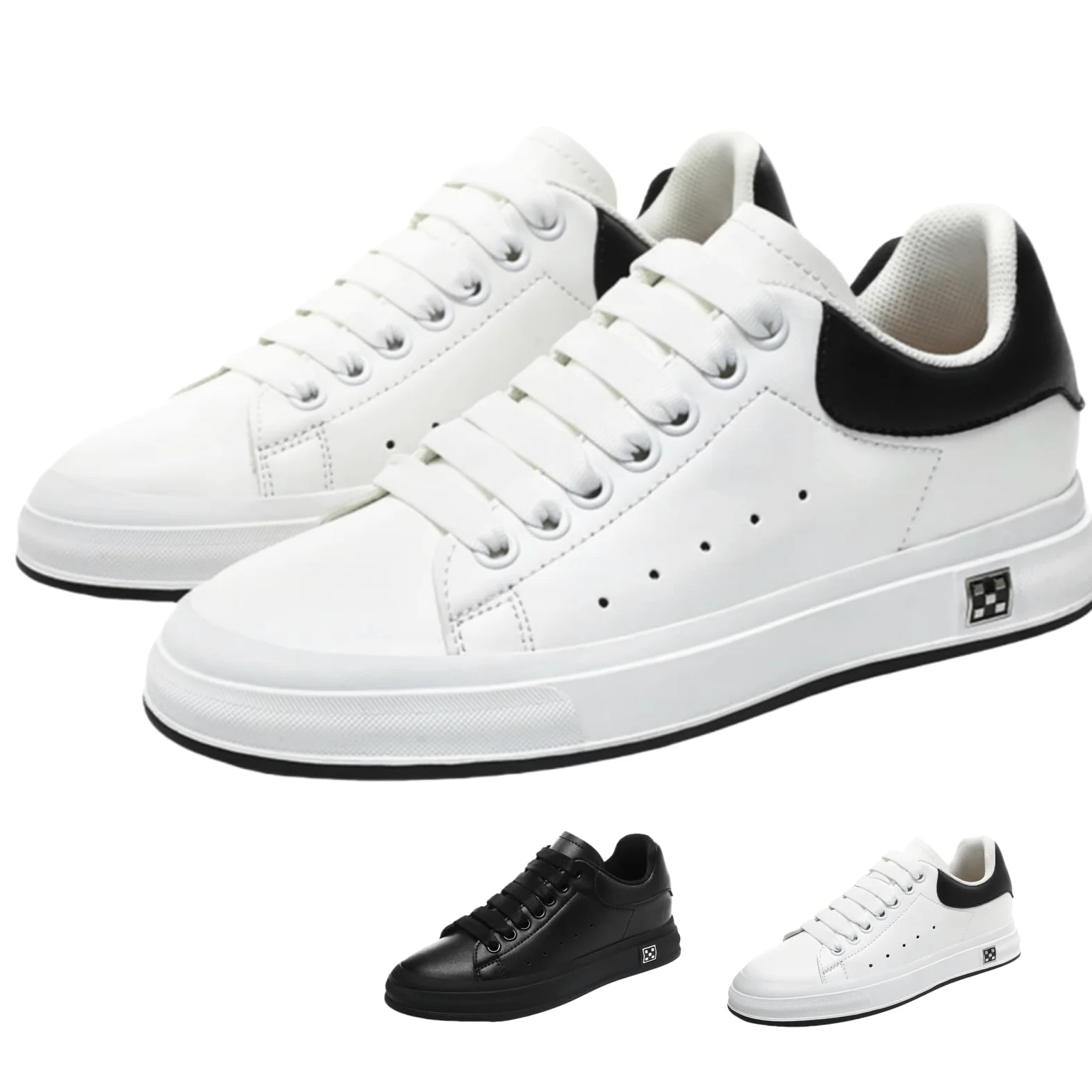 Elevate Chaussures de Sport 10 cm pour Homme - Invisible - avec rehaussement intérieur de 4 + 6 + 8 cm - Maille Respirante - Chaussures Tendance - Chaussures de Loisirs