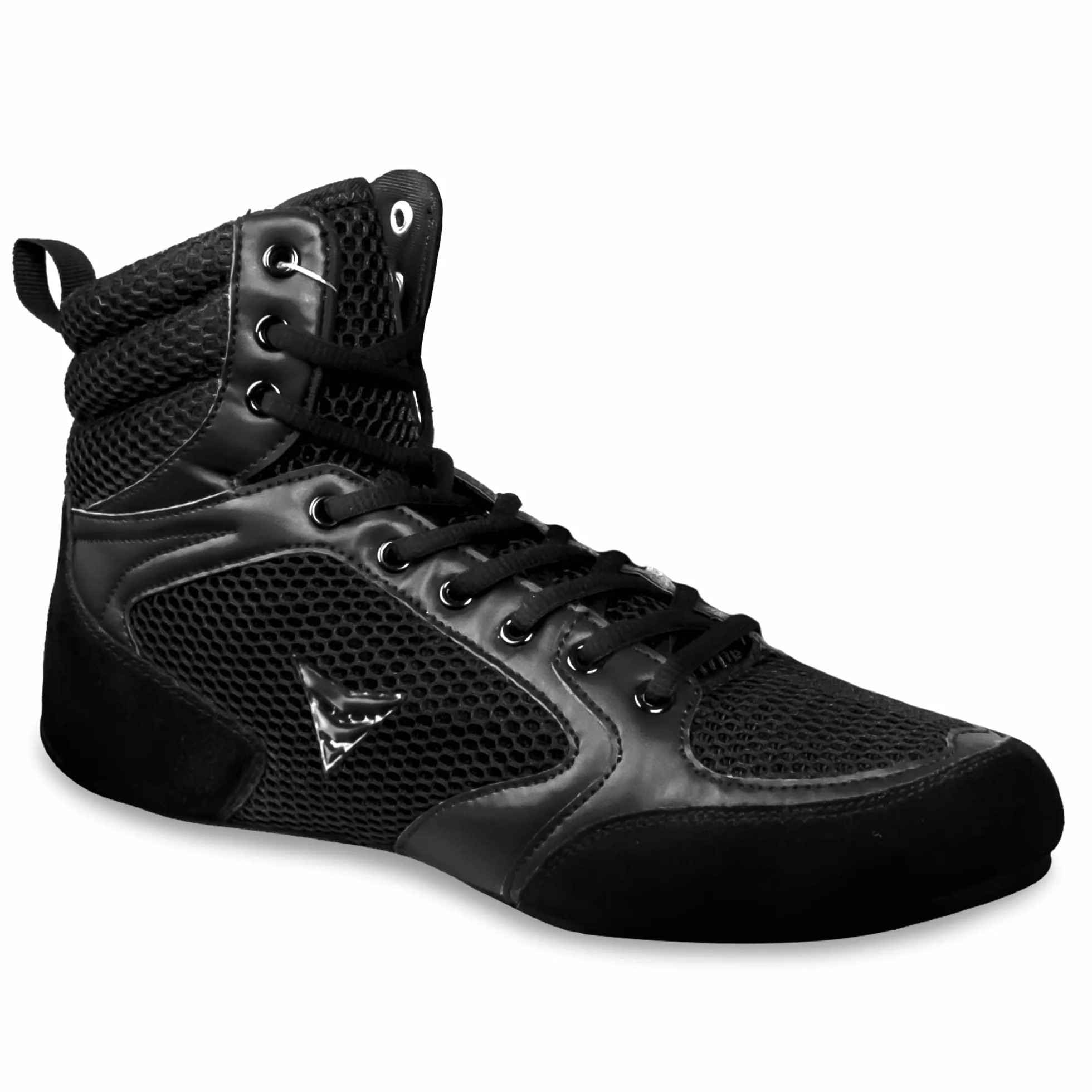 Nordcore Chaussure de Lutte Mat Ace - Chaussure de Boxe Légères pour Arts Martiaux – Chaussures Haltérophilie à Haute Traction pour Hommes et Femmes – Wrestling Shoes