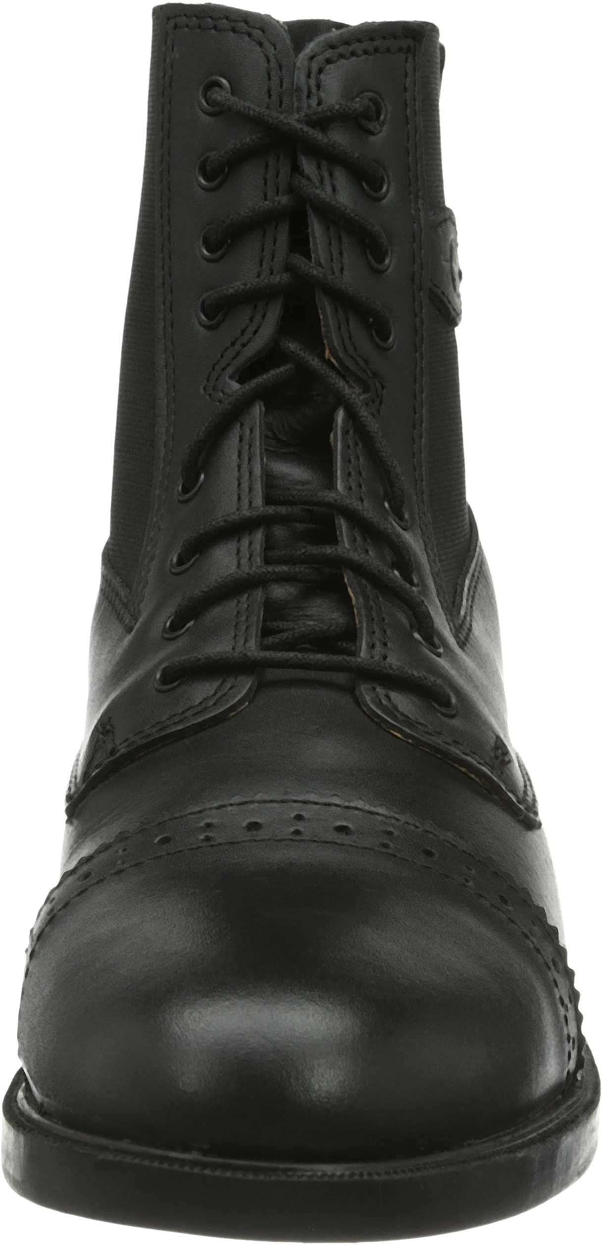 Kerbl Schnürstiefelette Monaco Glattleder, Schwarz GR. 40, Bottes d'équitation pour Femme - Noir - Schwarz (Schwarz; 19-0303), 40 EU