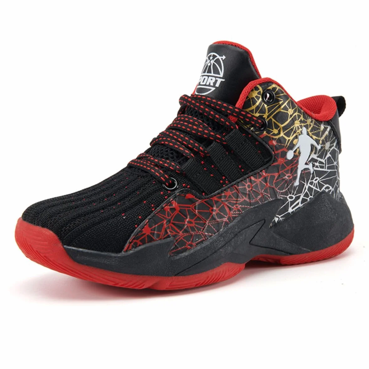 Chaussures de Basket-Ball pour garçons Chaussures de Sport pour garçons Chaussures de Course pour garçons