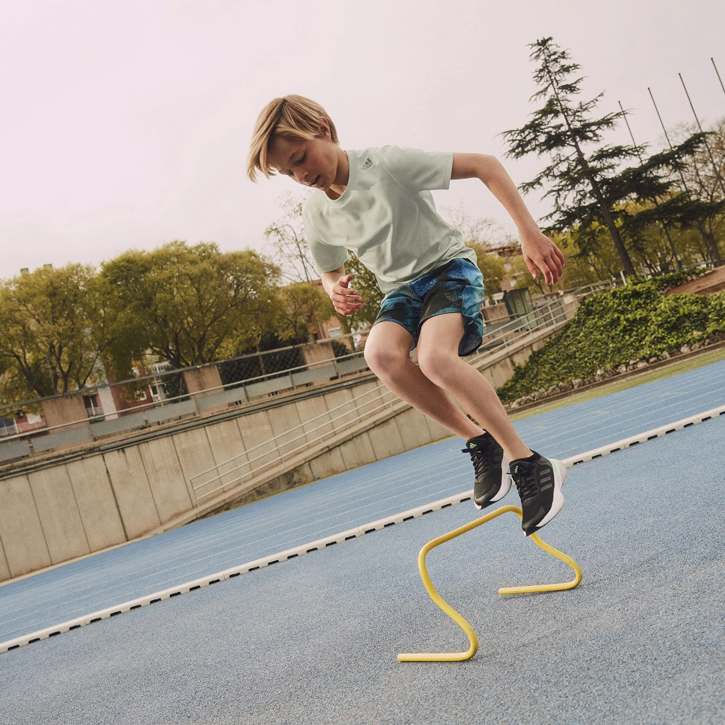 adidas Superlite Classic Lot de 6 paires de chaussettes pour enfants, garçons et filles – Légères et respirantes