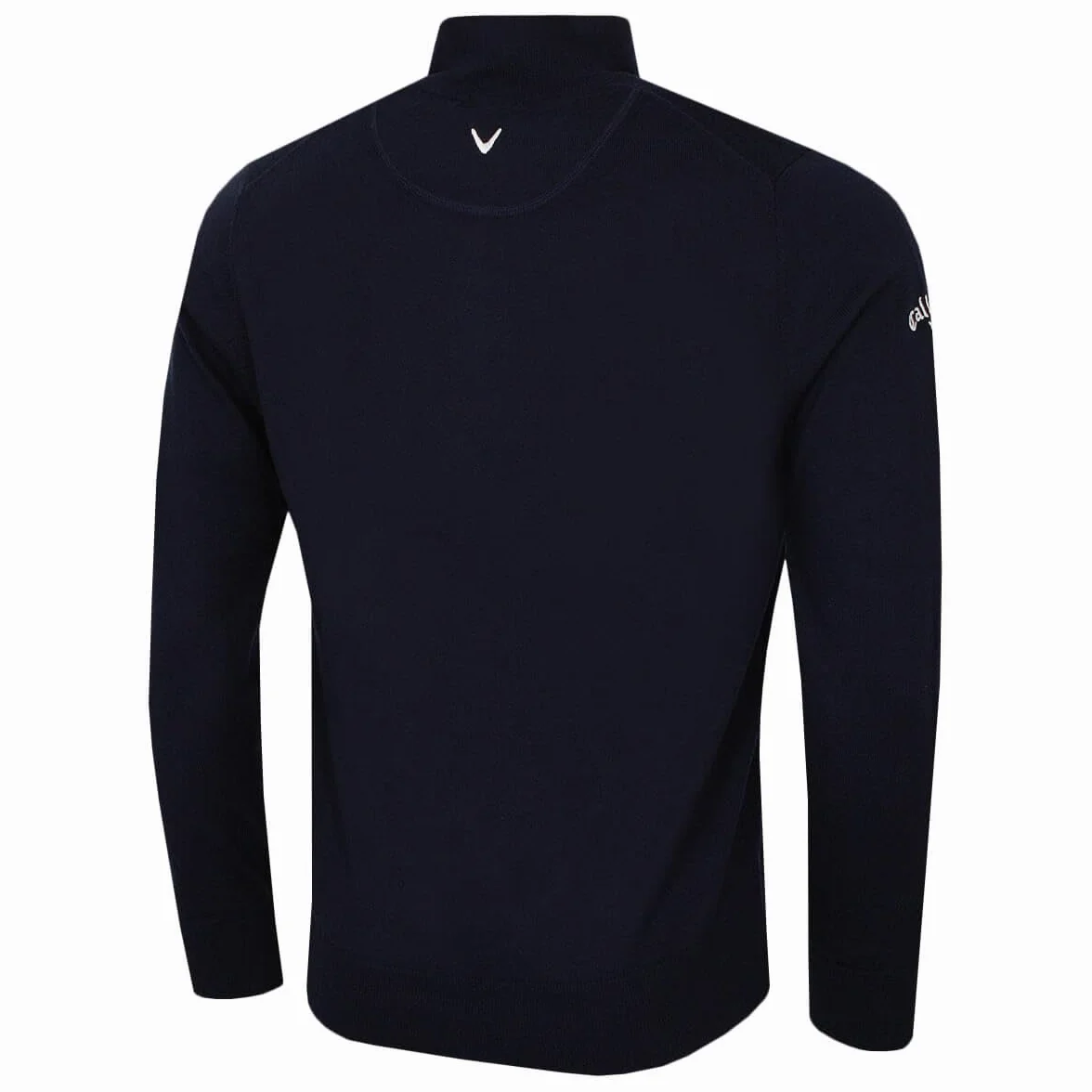Callaway Golf Mens nervuré 1/4 Zip Merino Pull