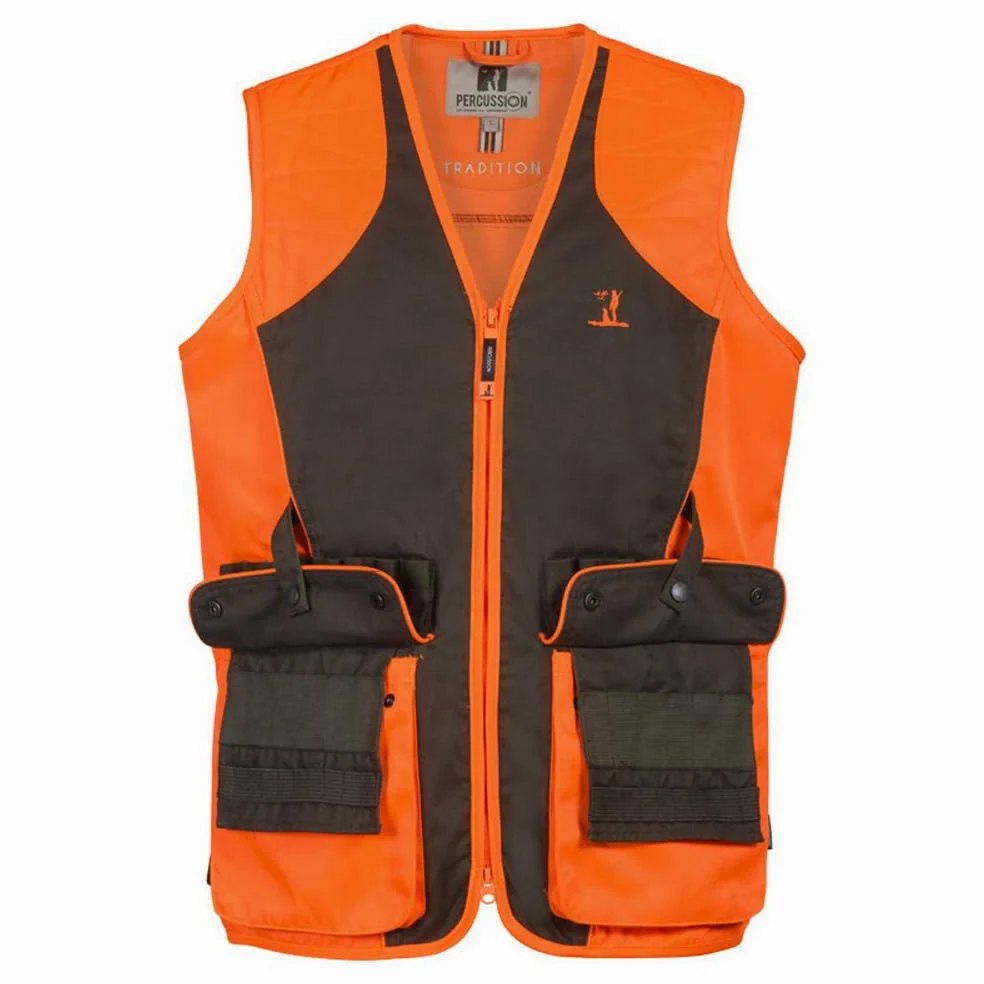 Percussion GILET TRADITION HAUTE VISIBILITE, Orange