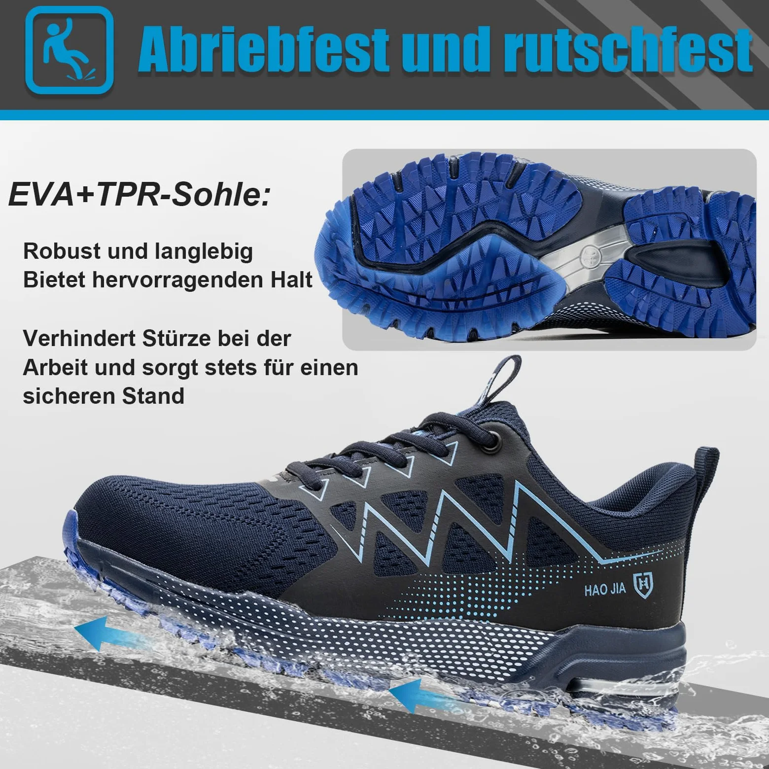 Chaussures de Sécurité Hommes Femmes Légère Respirante Basket Securite Confortable Antidérapante Chaussures de Travail Embout en Acier 37-47EU