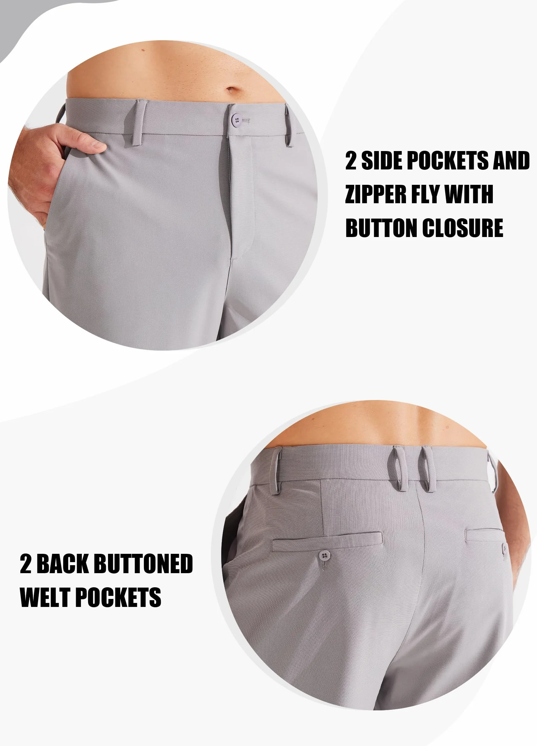 Libin Pantalon de Golf Homme