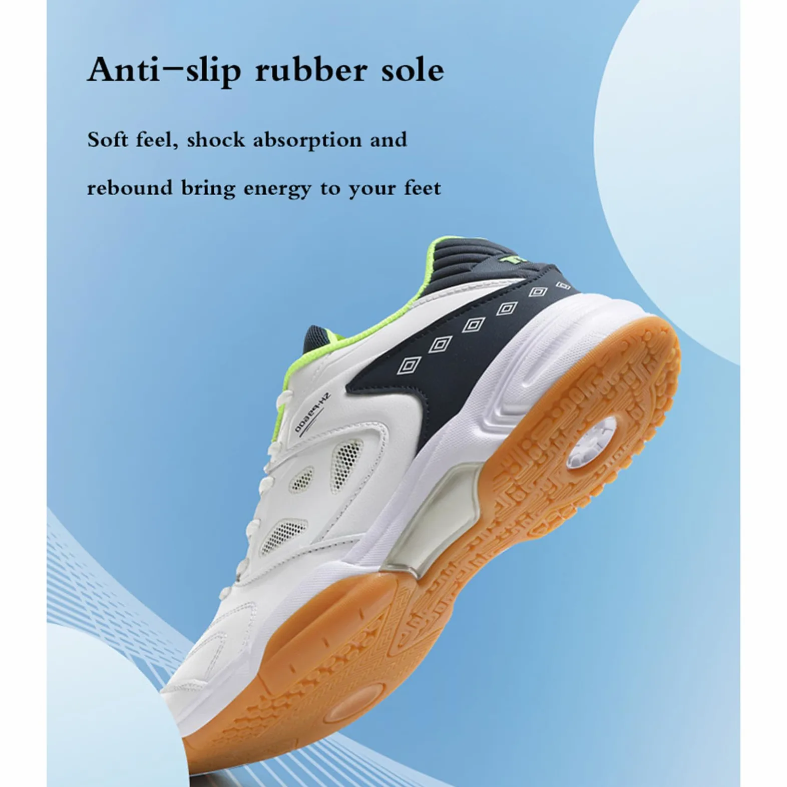 Chaussures De Tennis De Table,Pingpong Badminton Sneakers,Chaussures Tennis Table D'IntéRieur,Chaussures De Tennis Homme,Respirant LéGèRes Non Slip Chaussures Badminton Tennis Marche Baskets
