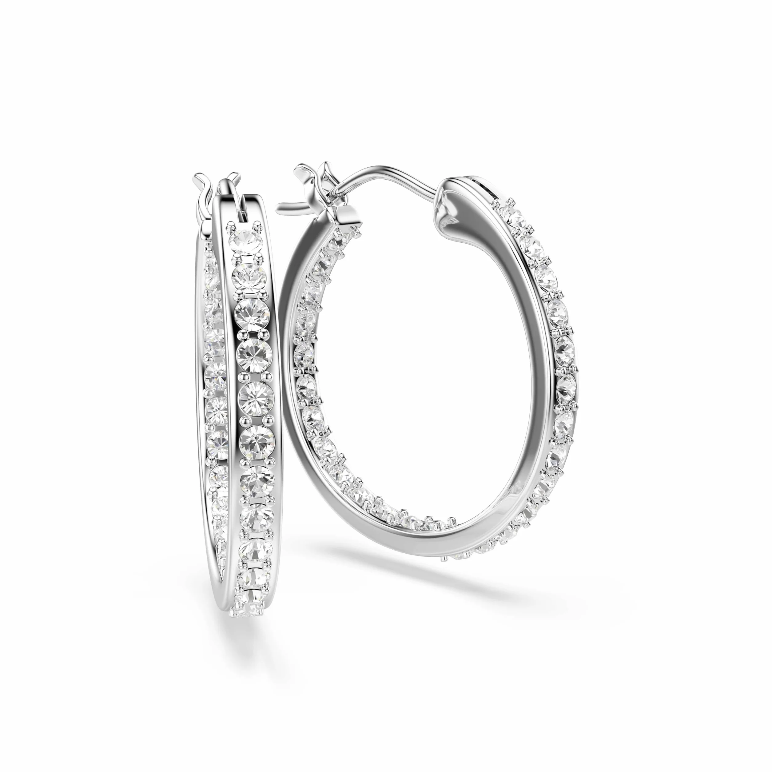 Swarovski Sommerset Collection Hoop Earrings