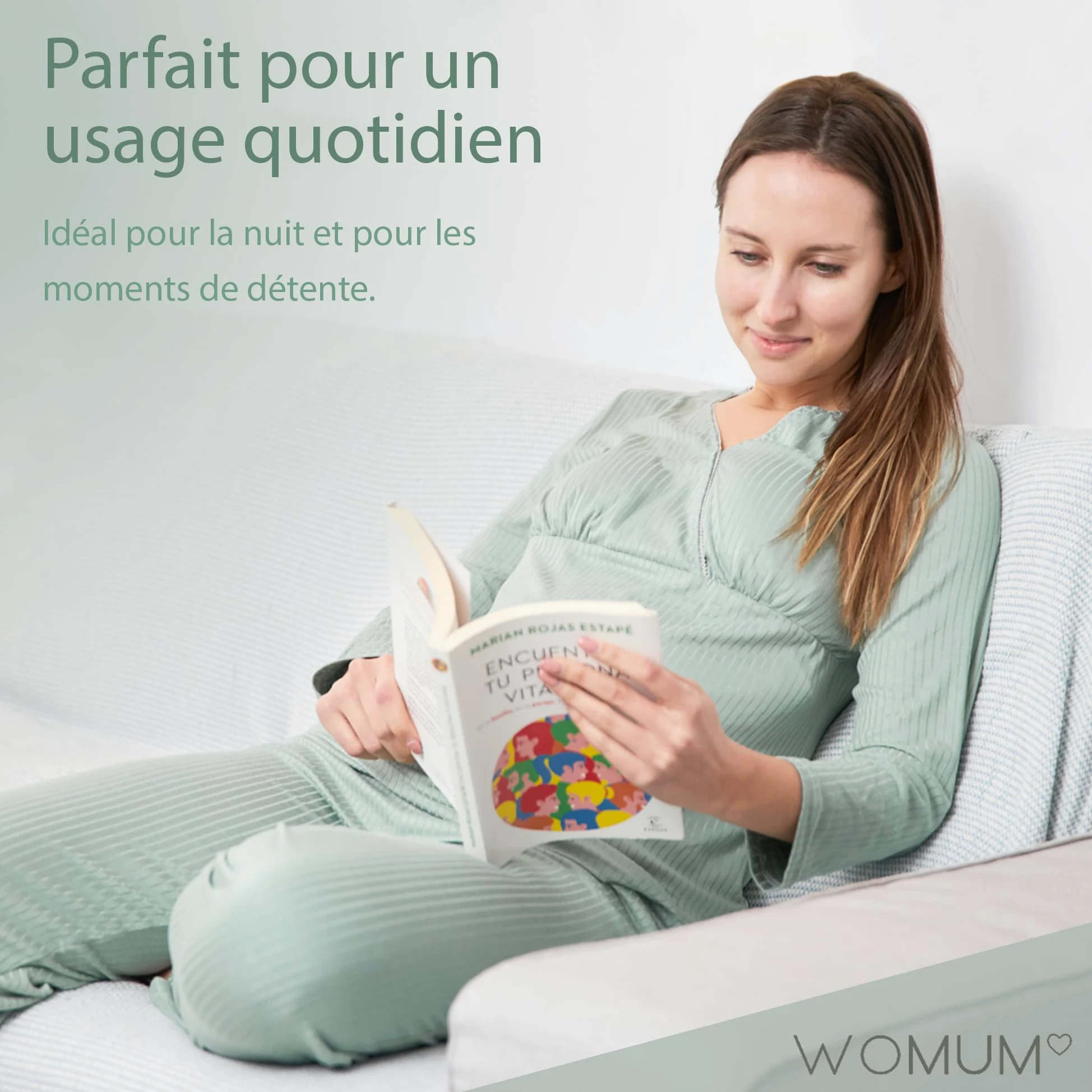 Pyjama Aallaitement à Ouverture Facile pour l'allaitement, Pyjama Grossesse et Maternité Doux, Élastique et Respirant pour Un Maximum de Confort, Idéal pour des Nuits Confortables