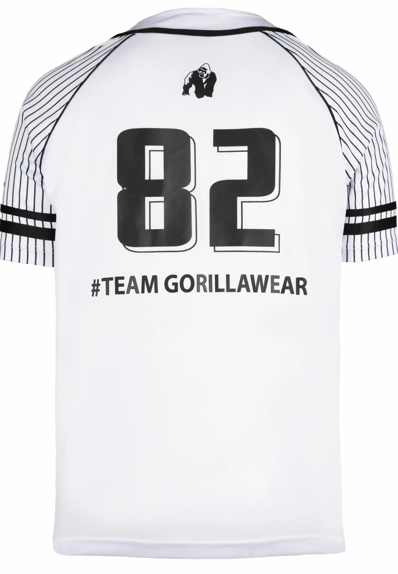 Gorilla Wear Jersey 82 Baseball Blanc