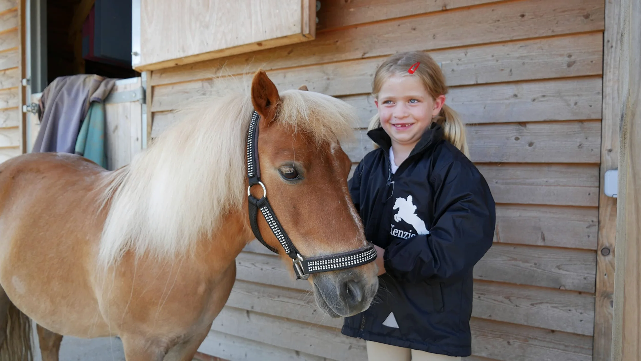 Luvponies Veste d'équitation personnalisée pour fille Violet 7-8 ans