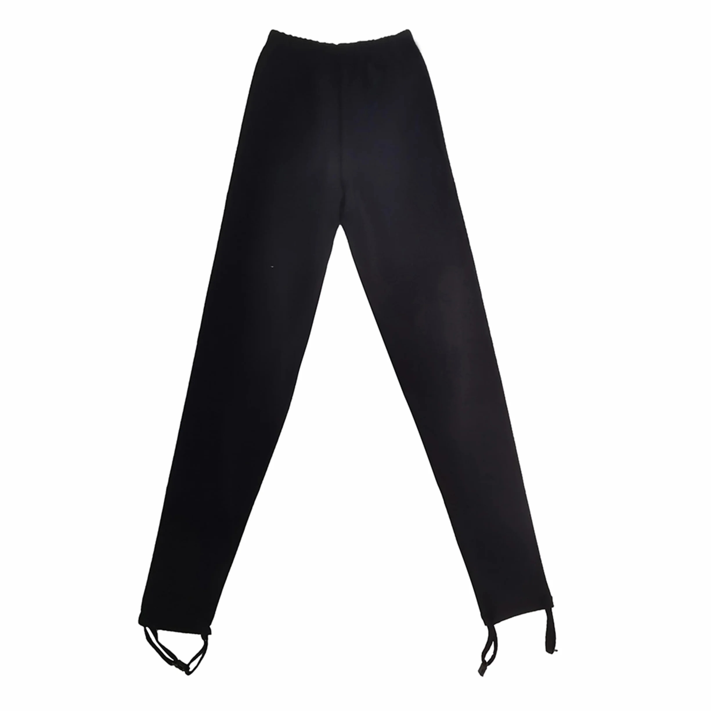 LIUHUO Pantalon de Patinage Artistique Noir uni pour Homme