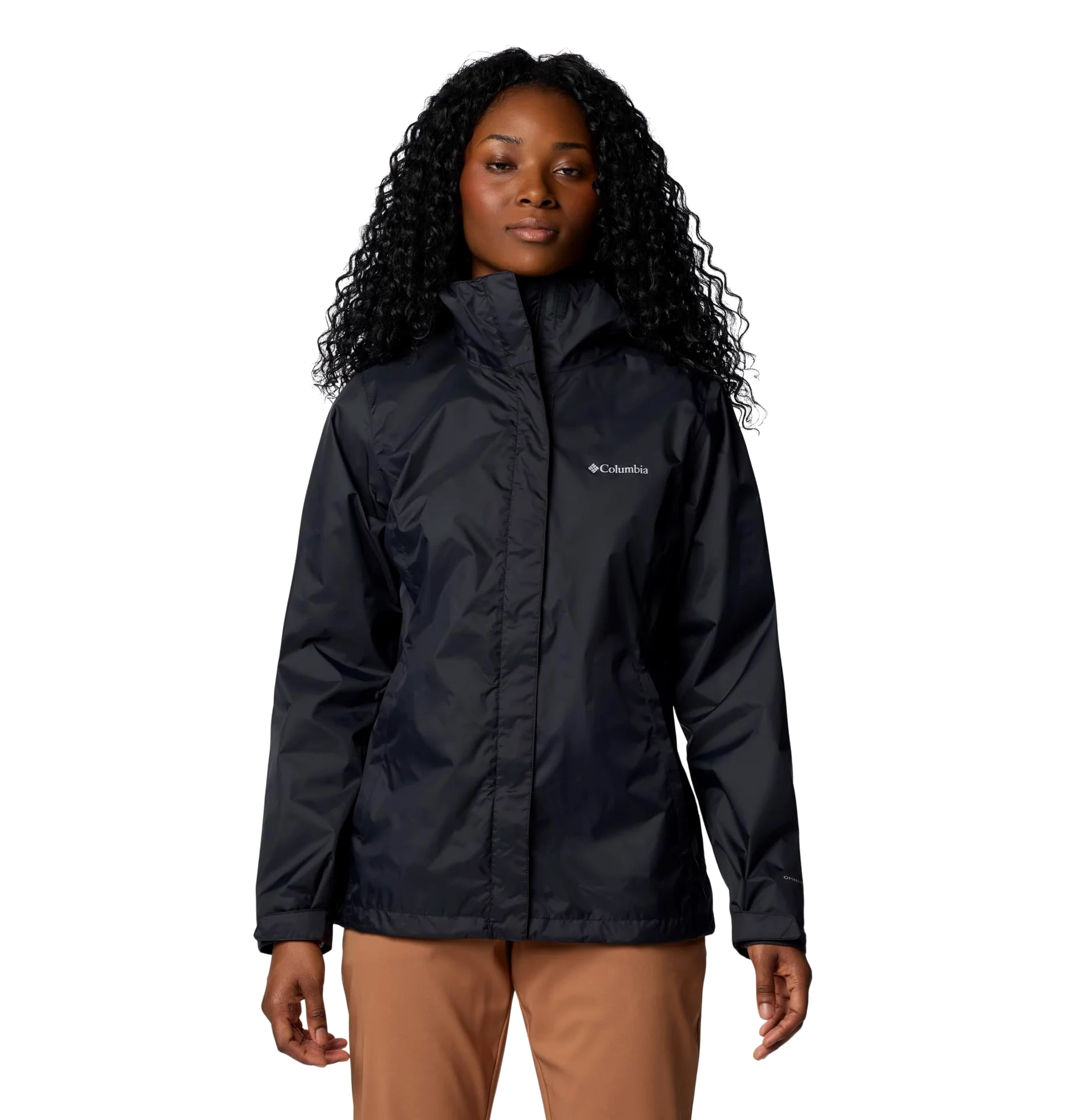 Columbia Arcadia II Veste À Capuche Imperméable et Respirante Veste de Pluie Femme