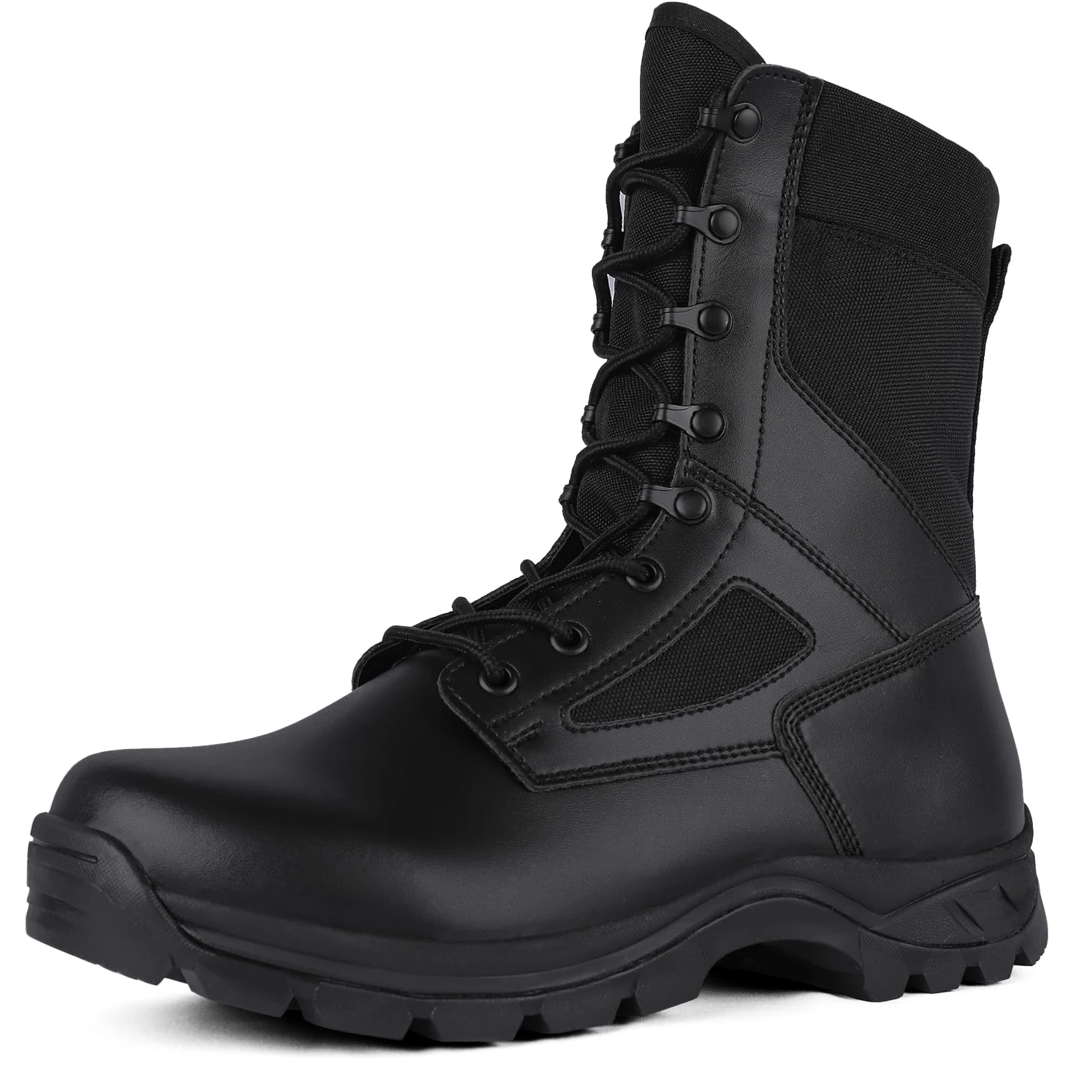 Bottes Militaires pour Hommes Bottes Tactiques Légères Chaussures de Randonnée Antidérapantes Bottes de Sécurité Durables Bottes de Désert Respirantes Bottes de Combat
