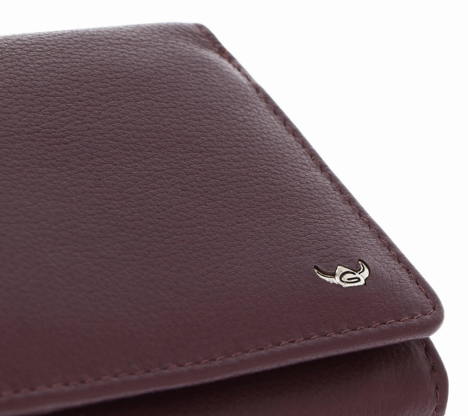 Golden Head Cuir Porte-Monnaie Madrid RFID Protect RV-Börse 3335 Aubergine Violet foncé