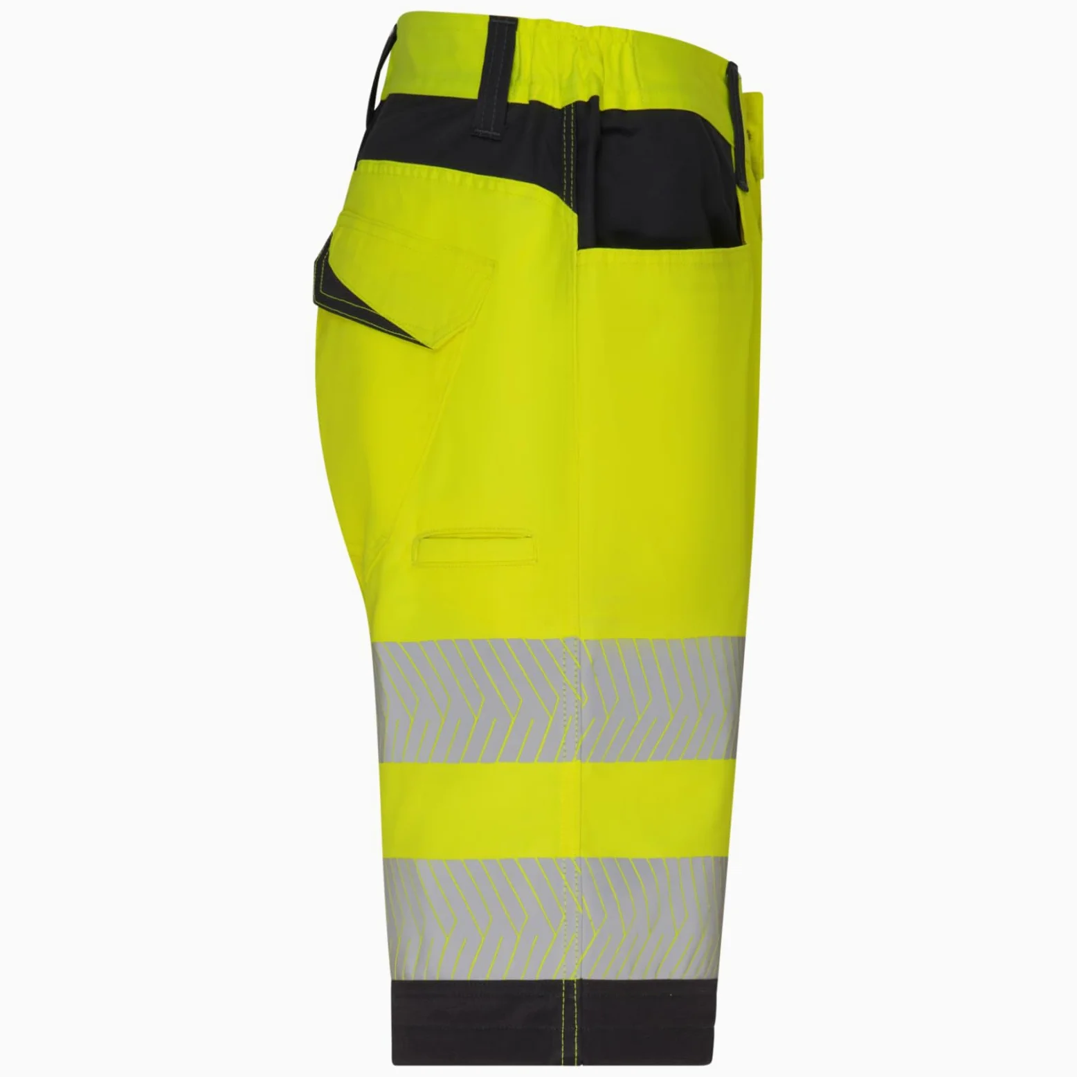 WüRTH MODYF Bermuda de Travail Haute-visibilité Fluo Jaune/Anthracite