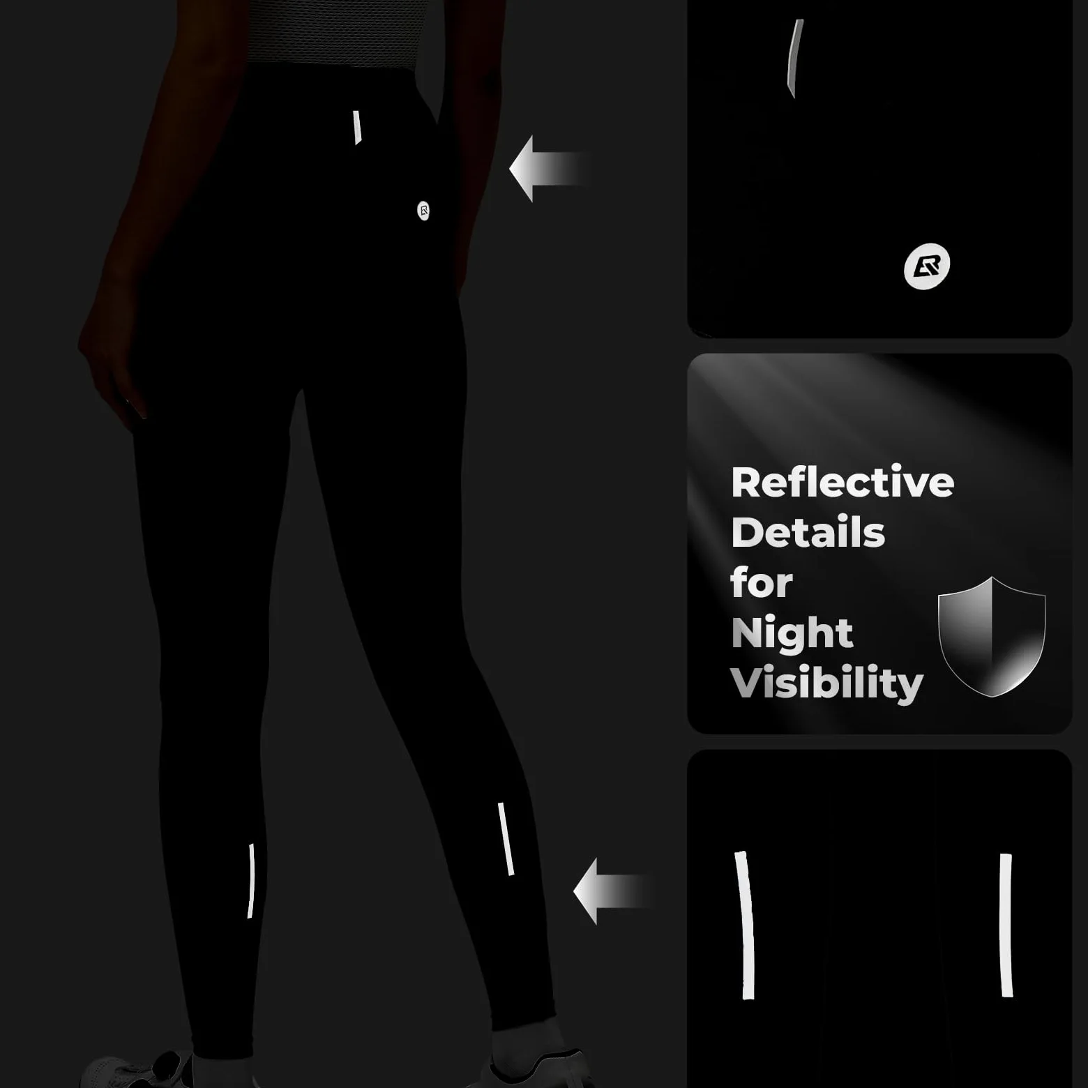 ROCKBROS Pantalon Cycliste Femme Rembourré, Leggings de Vélo Séchage Rapide Respirant, Collants de Cyclisme Longues VTT avec Poche