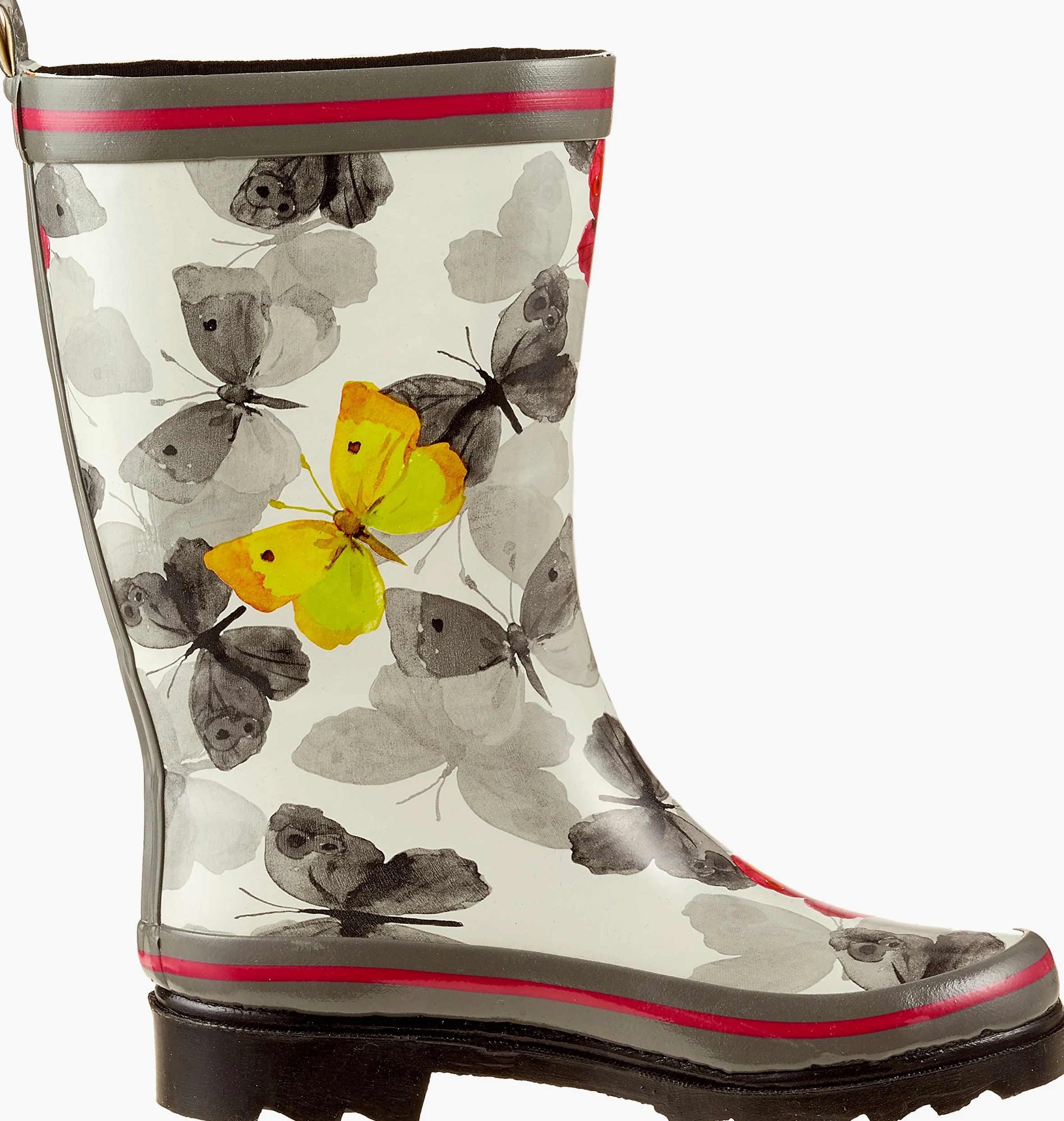 Beck Femme Schmetterlinge Bottes Bottines de Pluie