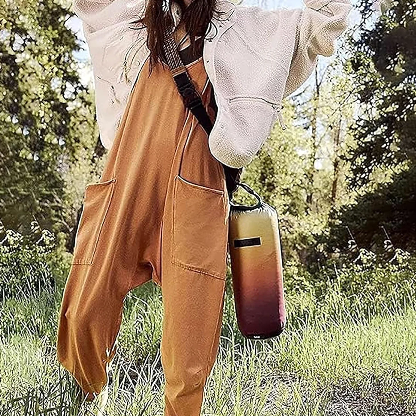 Générique Lahloya Maternity Jumpsuit, Lahloya Jumpsuit, Oversized Jumpsuit Romper-Maternity & Postpartum