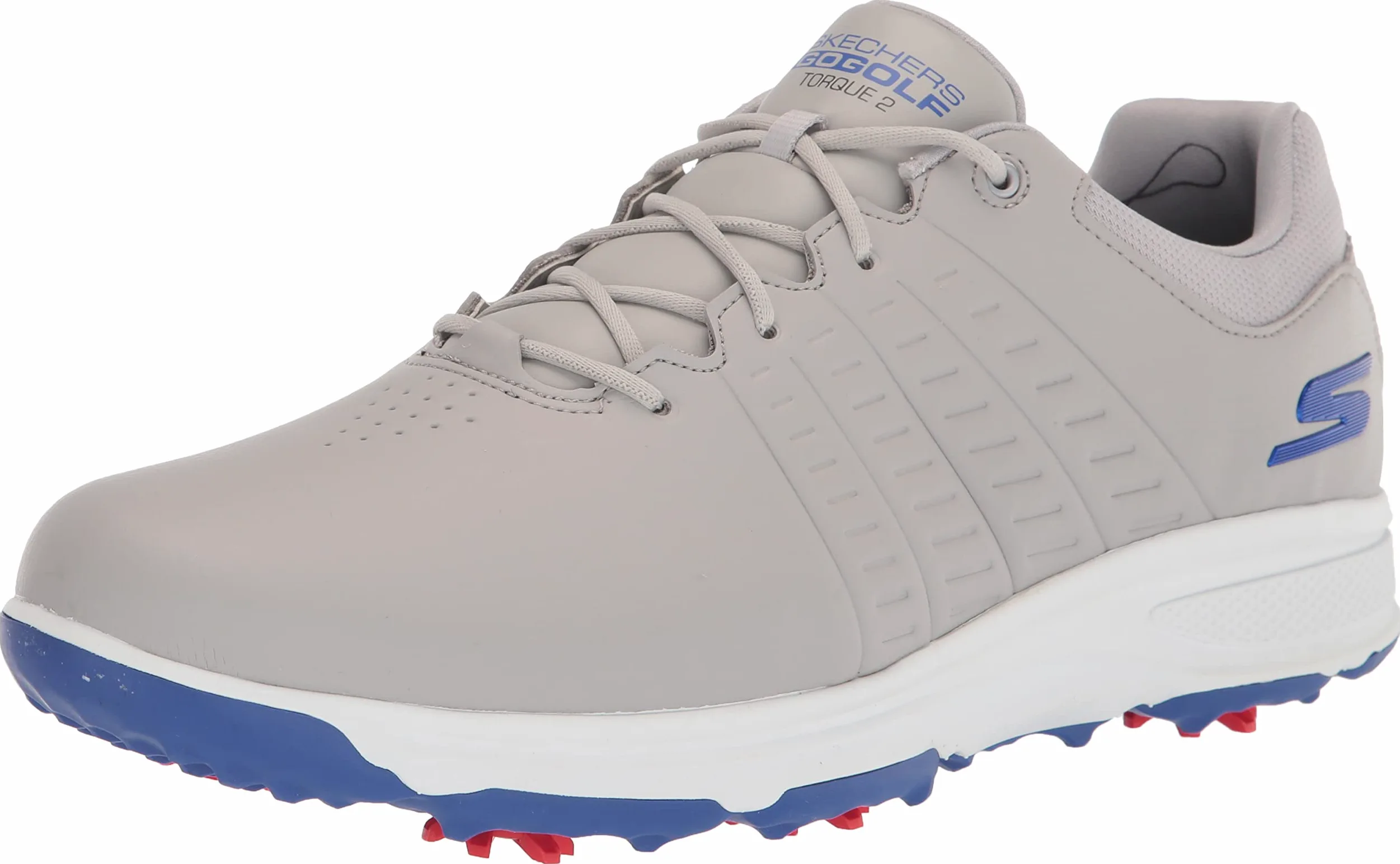 Skechers Go Golf Torque Baskets Homme, Noir Rouge, 43 EU
