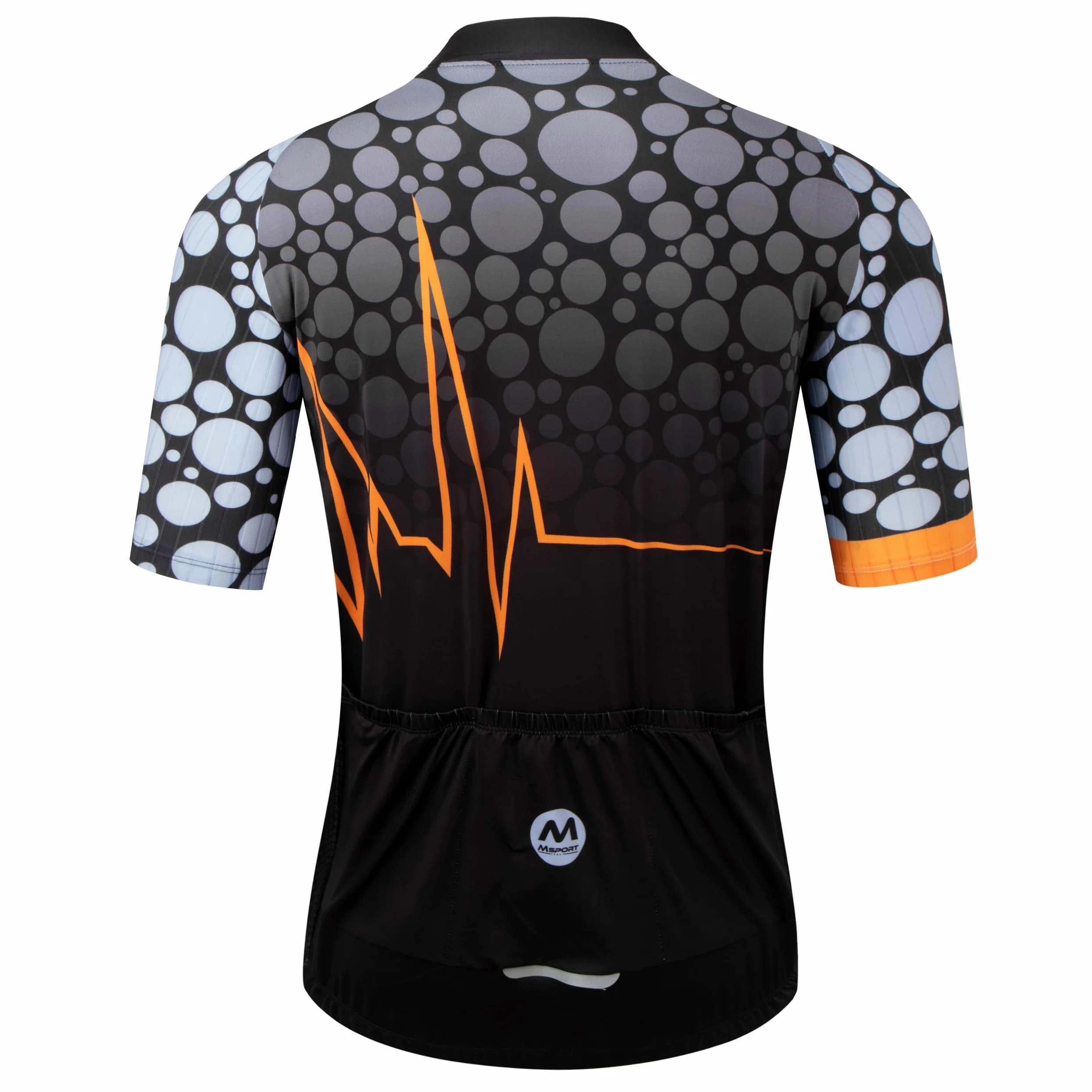 Msport Ensemble de Cyclisme Respirant à Séchage Rapide – Tenue Cyclisme Maillot Homme + Cuissard Rembourré Gel 5D - M06 XL