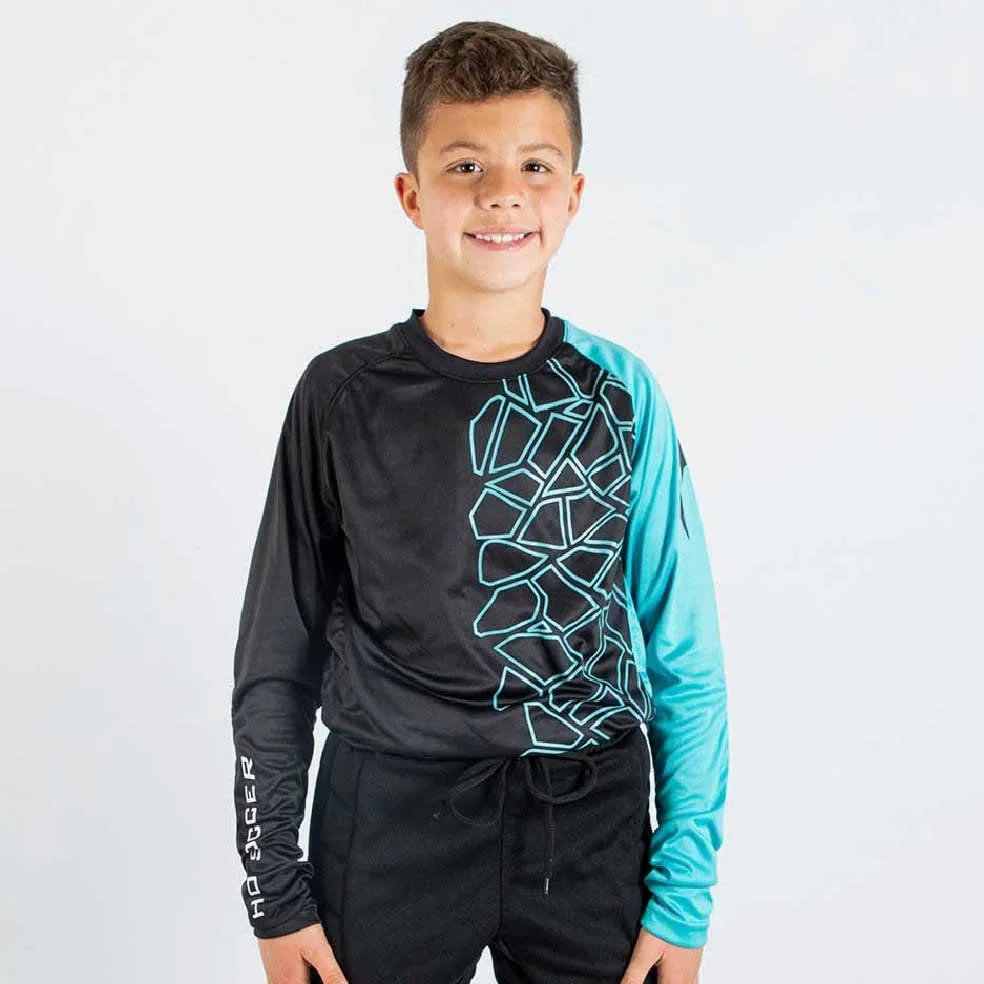 HO Soccer Kid Keeper Set Fraktur Blue T-Shirt Mixte Enfant
