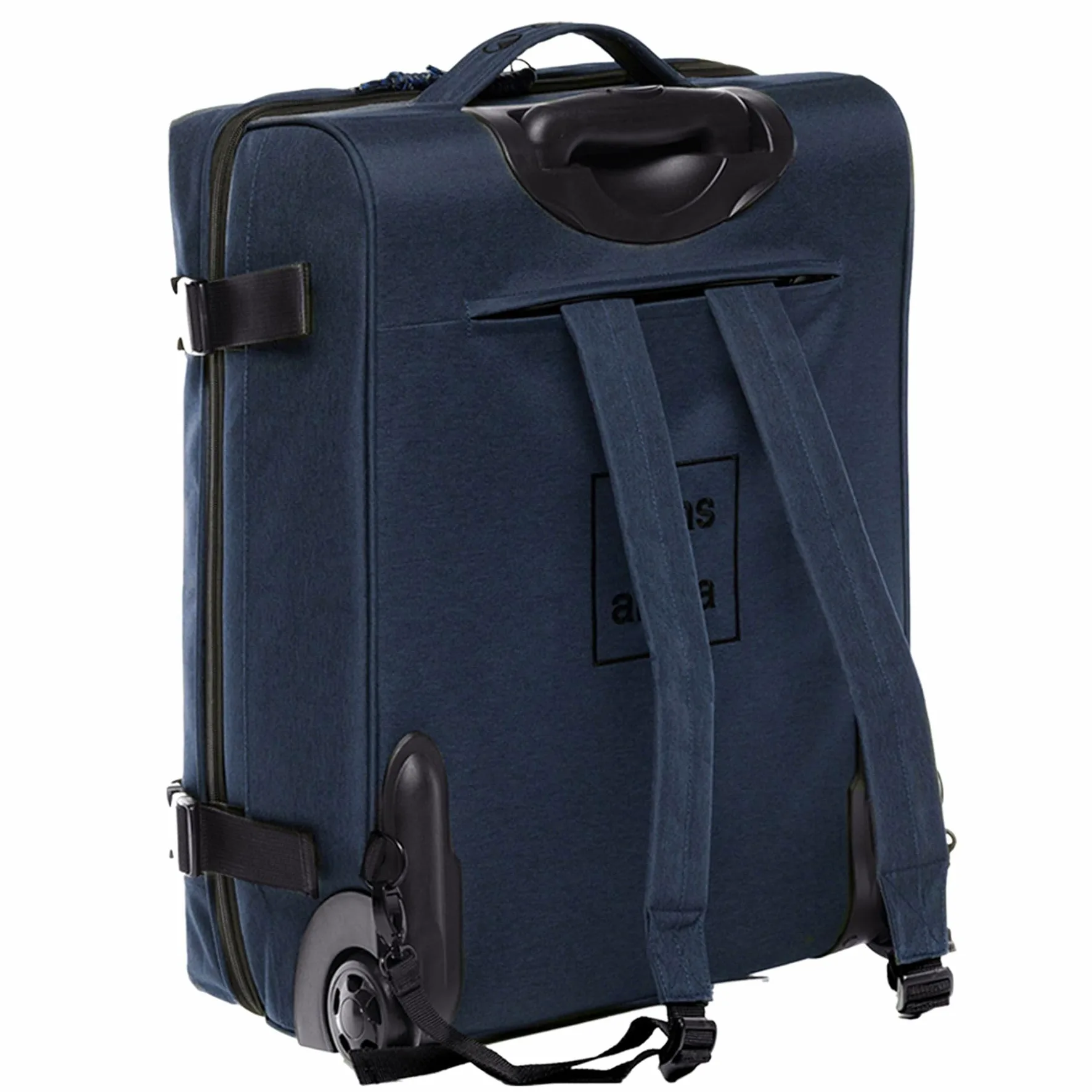 SONS OF ALOHA Valise Cabine et Sac à Dos Kane 2-en-1 Sac à Dos Trolley Cabine - Pet recyclé, Hydrofuge - Bagage d'embarquement Hybride à roulettes 50 x 40 x 20 cm
