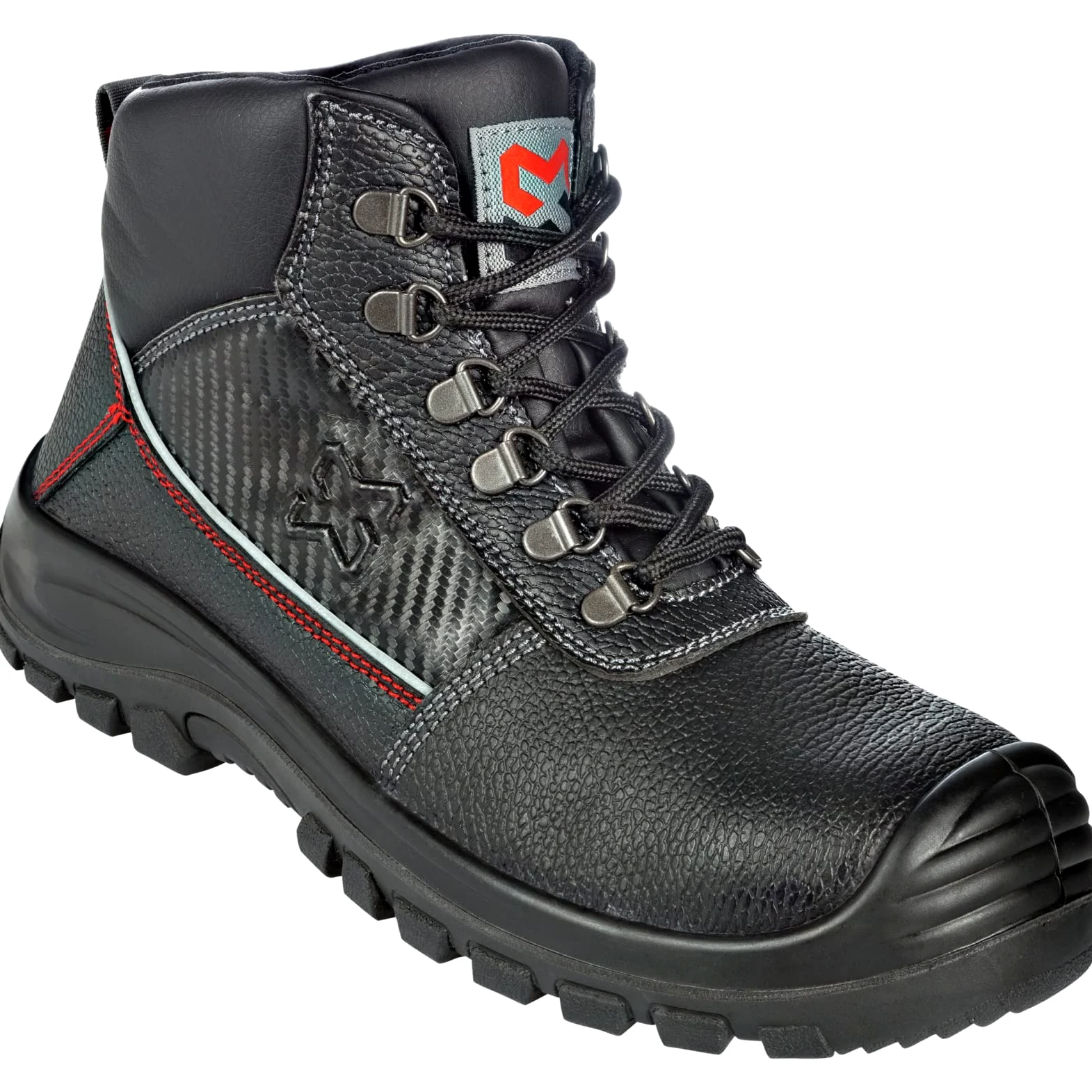 WÜRTH MODYF Chaussures de sécurité Hercules Montantes S3 SRC Noires Taille 45 Unisexe Travail Cuir Polyuréthane