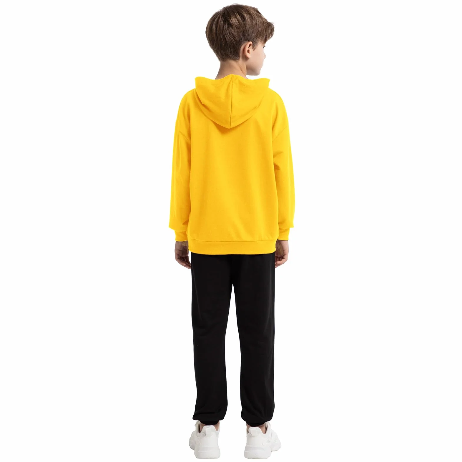 amropi Garçon Ensemble Pantalon et Haut Sweat à Capuche Enfants Set pour 2-15 Ans