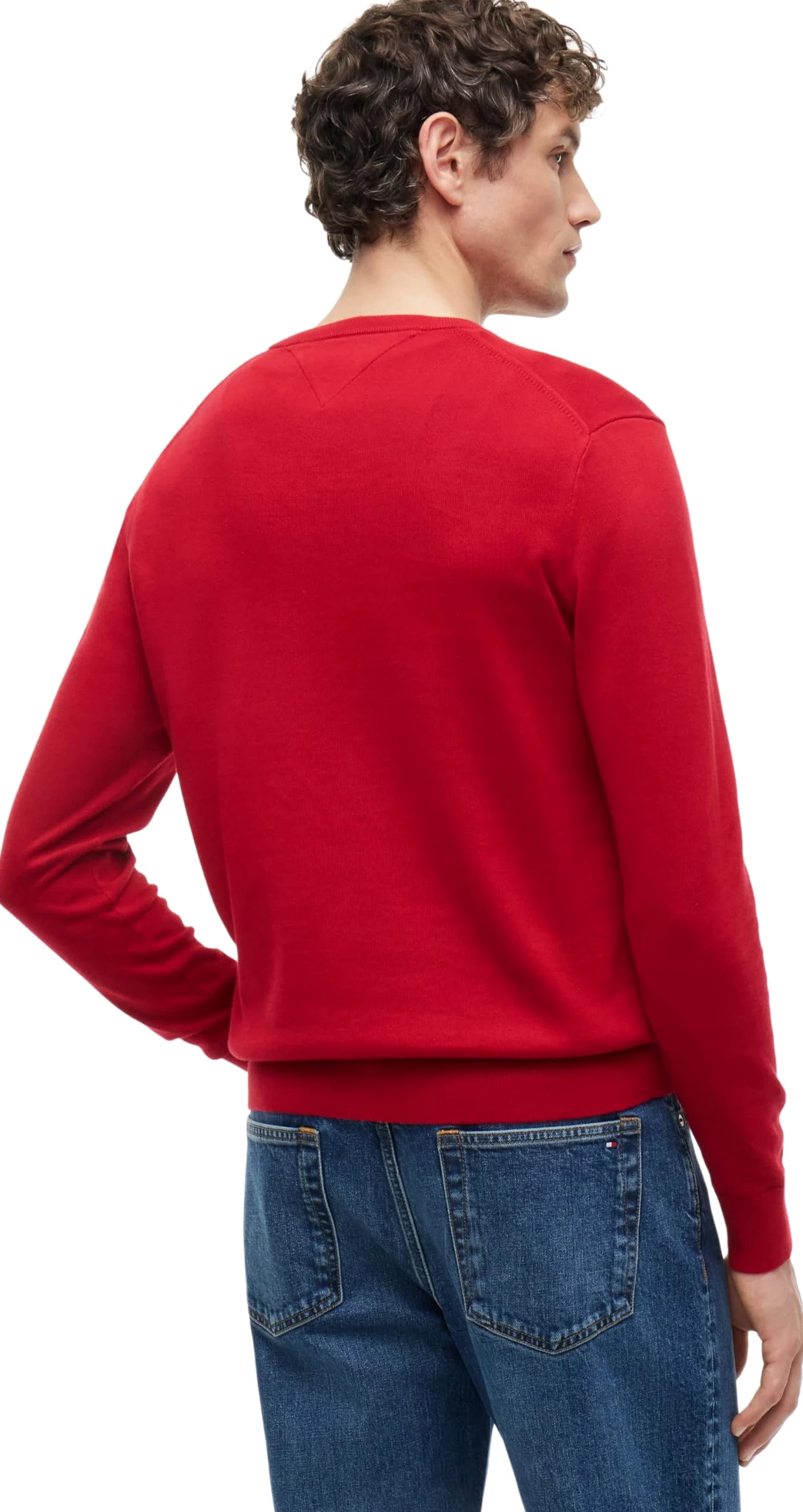 Tommy Hilfiger Pull Homme Essential Cotton Col en V