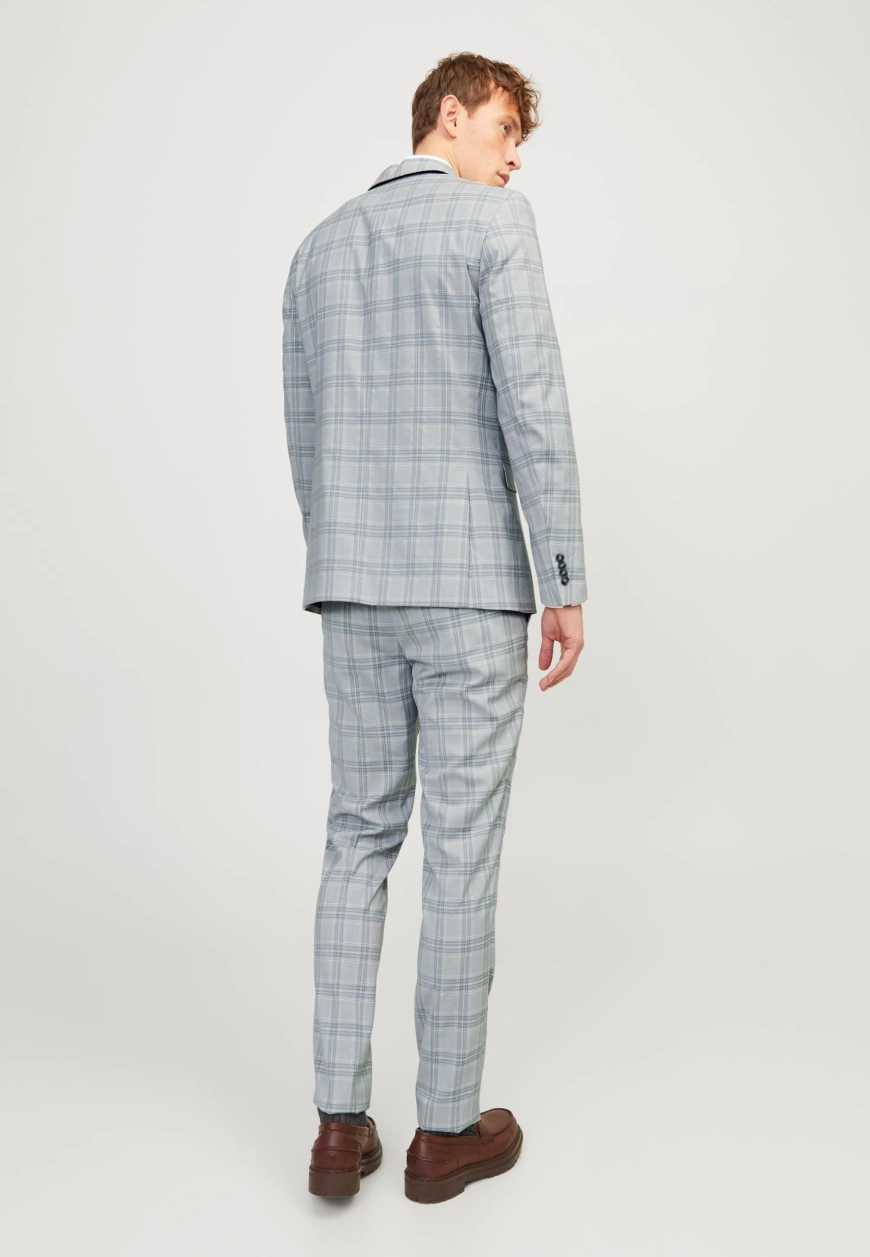 JACK & JONES Men's Jprfranco Check Blazer Sn Blazer