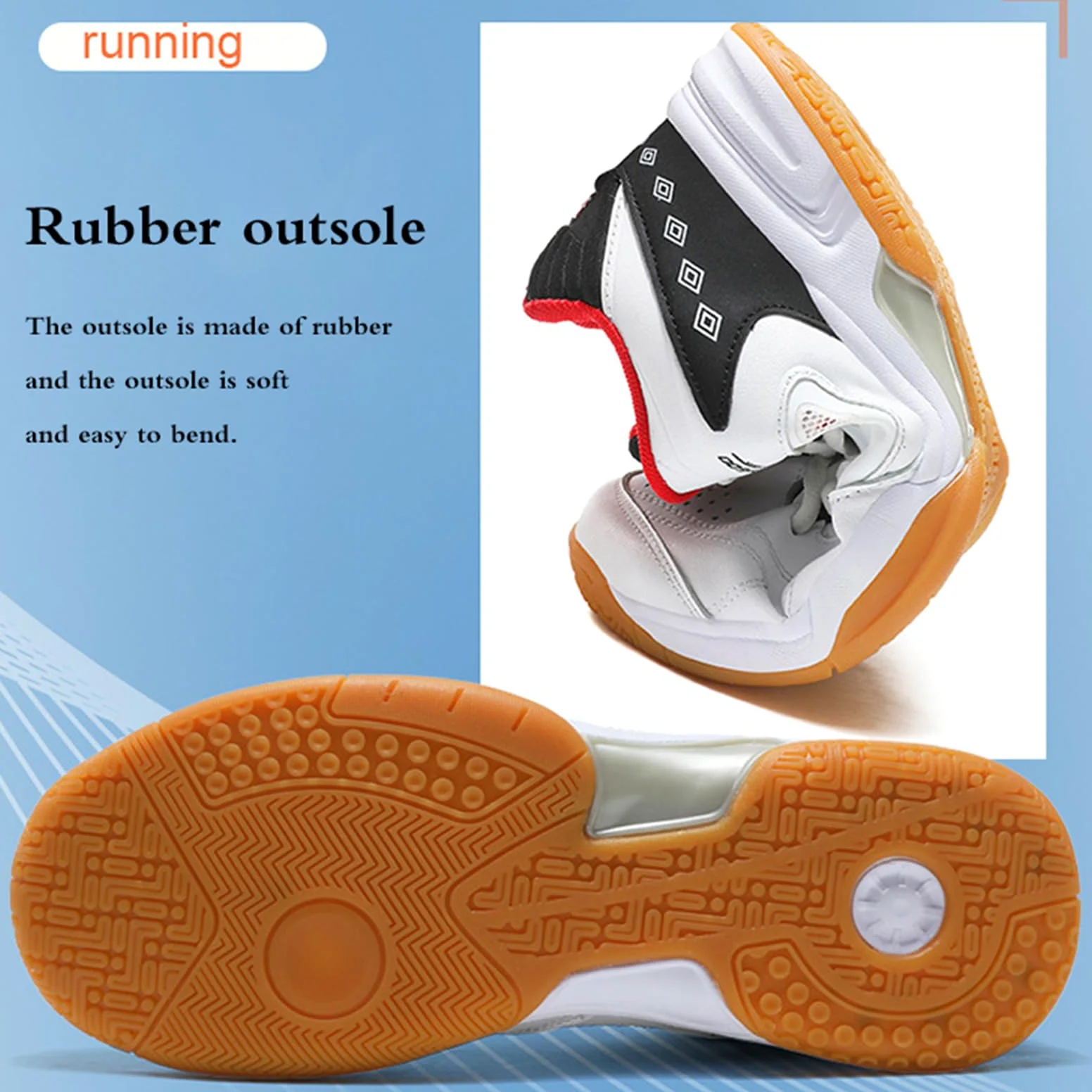 Chaussures De Tennis De Table,Pingpong Badminton Sneakers,Chaussures Tennis Table D'IntéRieur,Chaussures De Tennis Homme,Respirant LéGèRes Non Slip Chaussures Badminton Tennis Marche Baskets