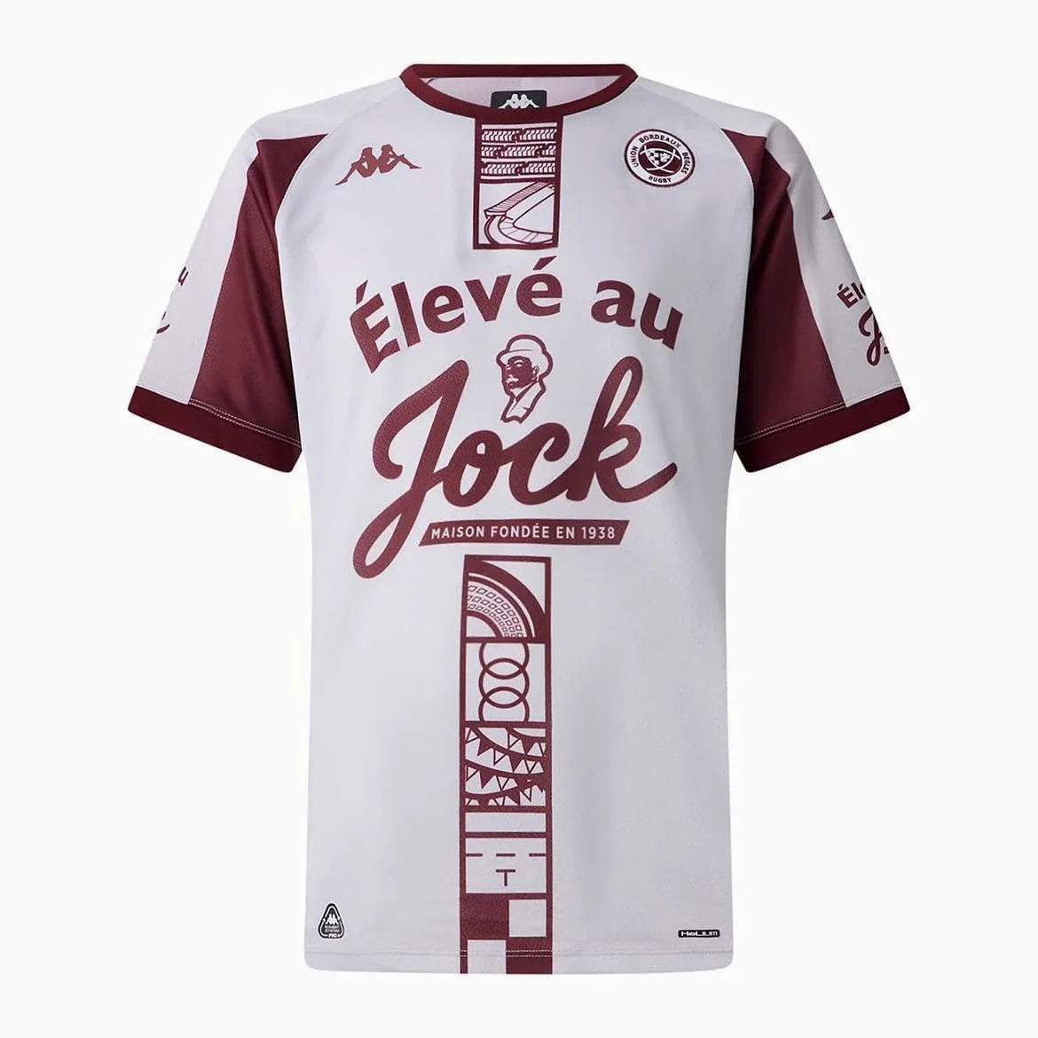 Maillot Mokibapre Pro UBB Gris Homme