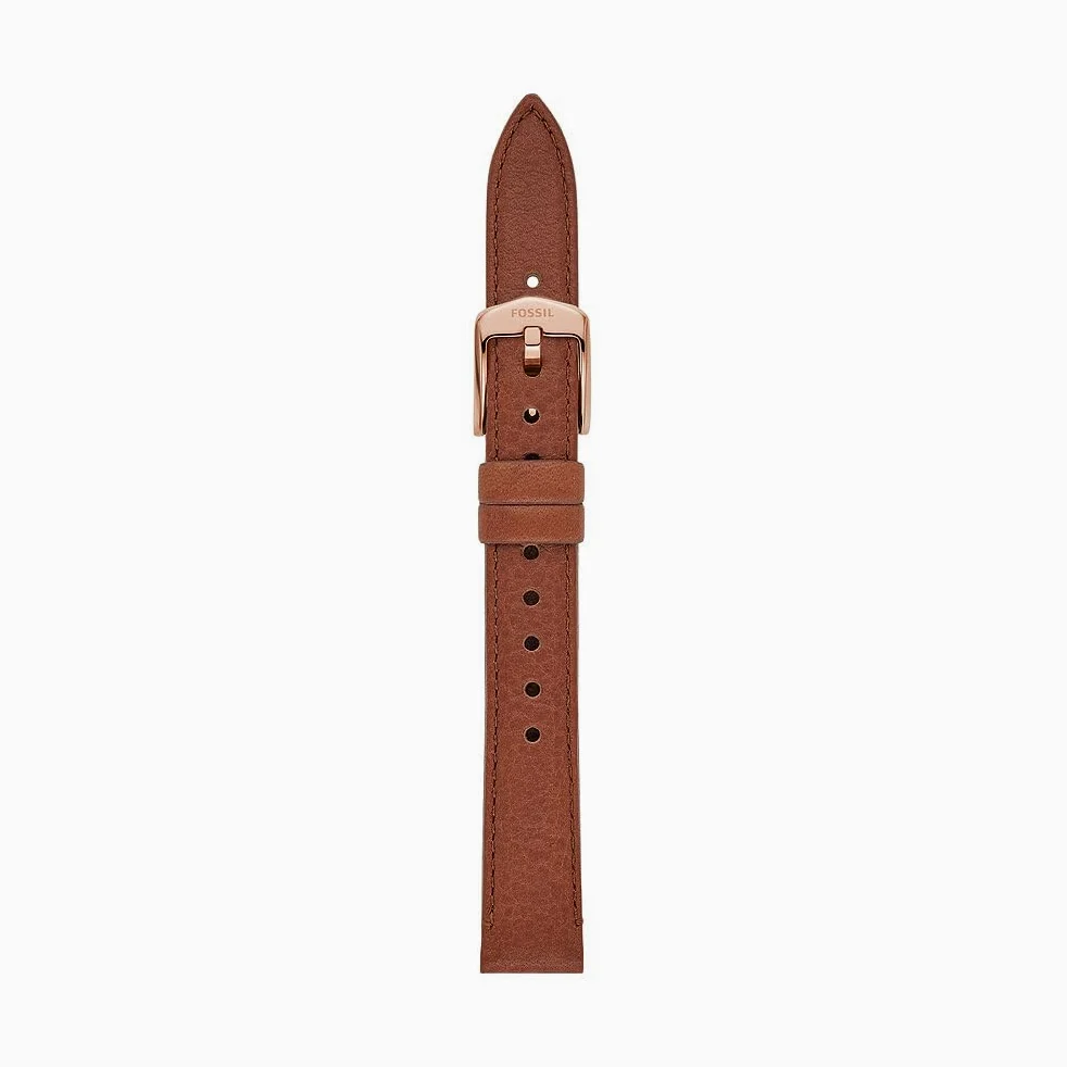 Fossil bracelet pour montre pour femme 14 mm en cuir, cuir Litehide™ ou acier