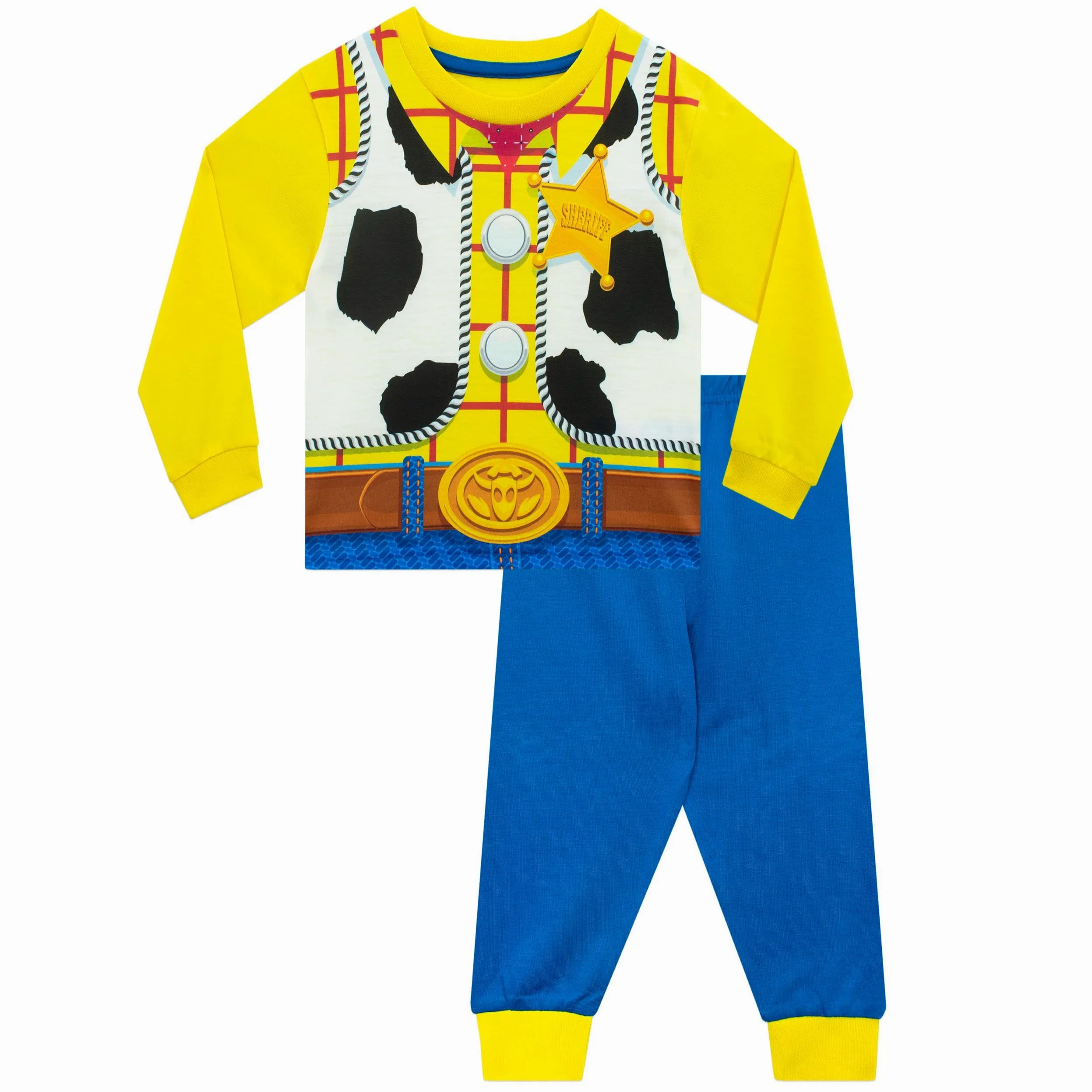 Disney Pyjamas Garcon | Ensemble Enfant Garcon Toy Story Lot de 2 | Buzz L'eclair & Woody