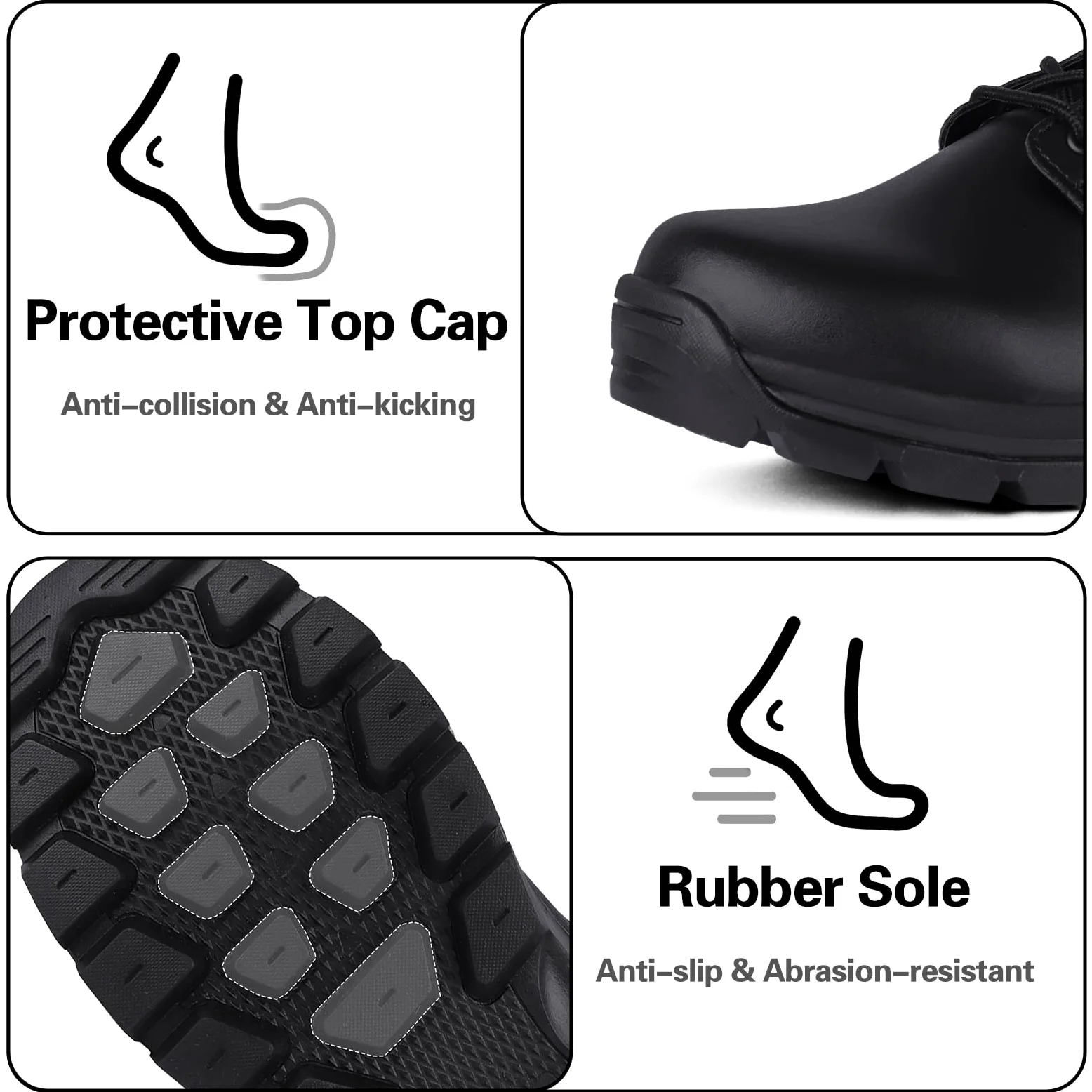 Bottes Militaires pour Hommes Bottes Tactiques Légères Chaussures de Randonnée Antidérapantes Bottes de Sécurité Durables Bottes de Désert Respirantes Bottes de Combat