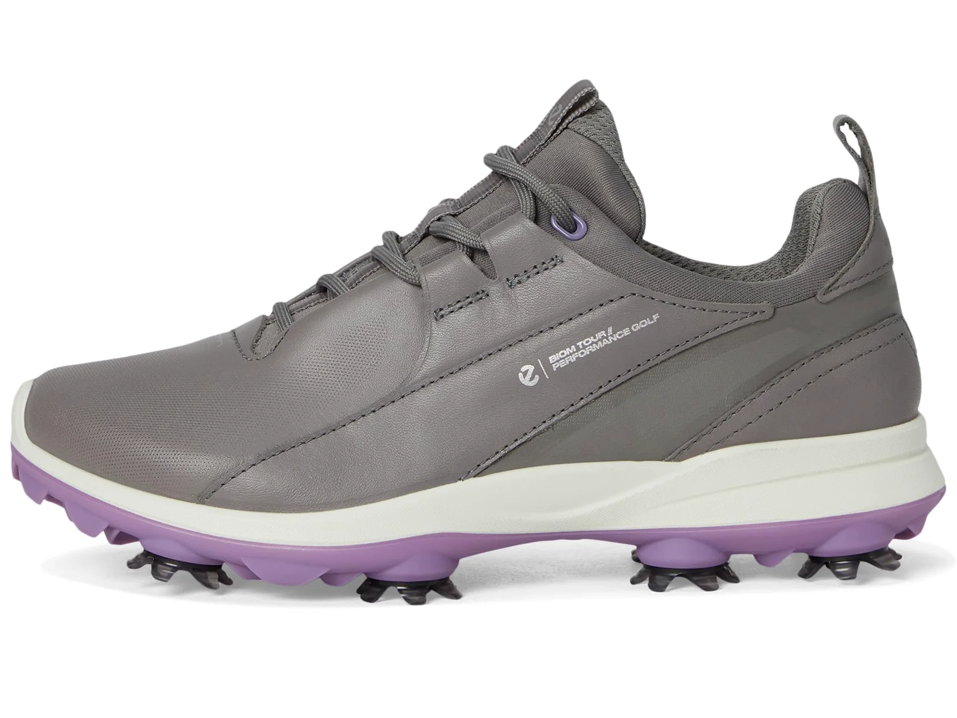 ECCO Chaussures de Golf à Pointes fluides Cuir pour Femmes 2025 BIOM Tour Lace