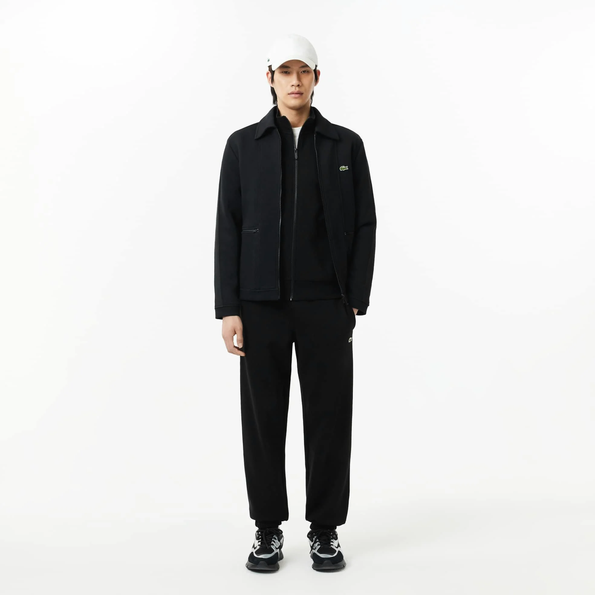 Lacoste Sh9622 Sweatshirt zippé régular fit Homme (Lot de 1)
