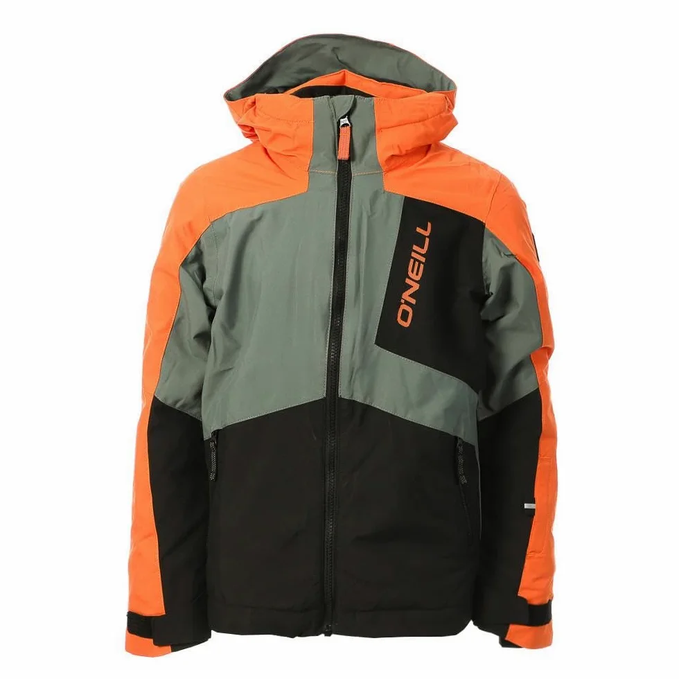 O'NEILL Manteau de ski Gris/Orange Garçon Maul