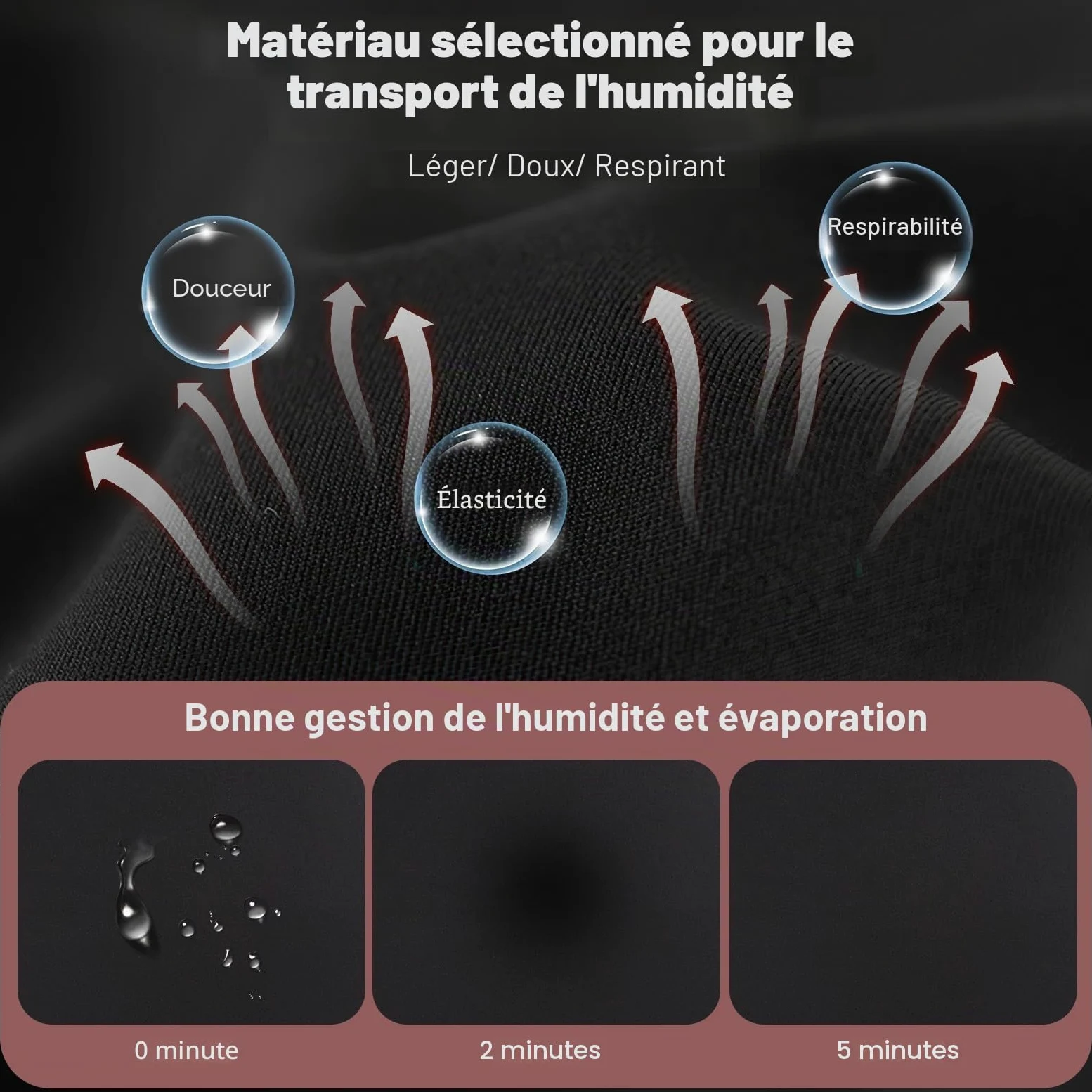 TBoonor Vêtements Thermiques pour Femmes, sous-vêtements Respirants et Fonctionnels, de Ski avec Doublure en Polaire – Ensemble Thermique Ultra Doux pour l’Hiver, Idéal pour la Maison et Le Sport
