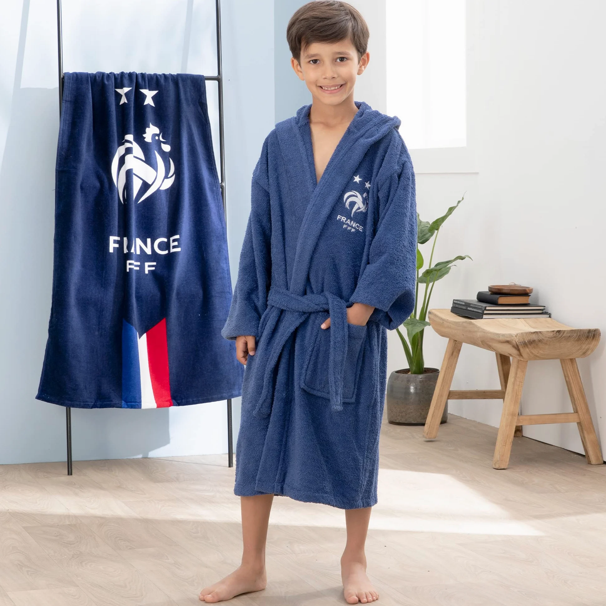 OMYDREAM Fff Champions Peignoir pour bébés et bambins Mixte enfant (lot de 1)
