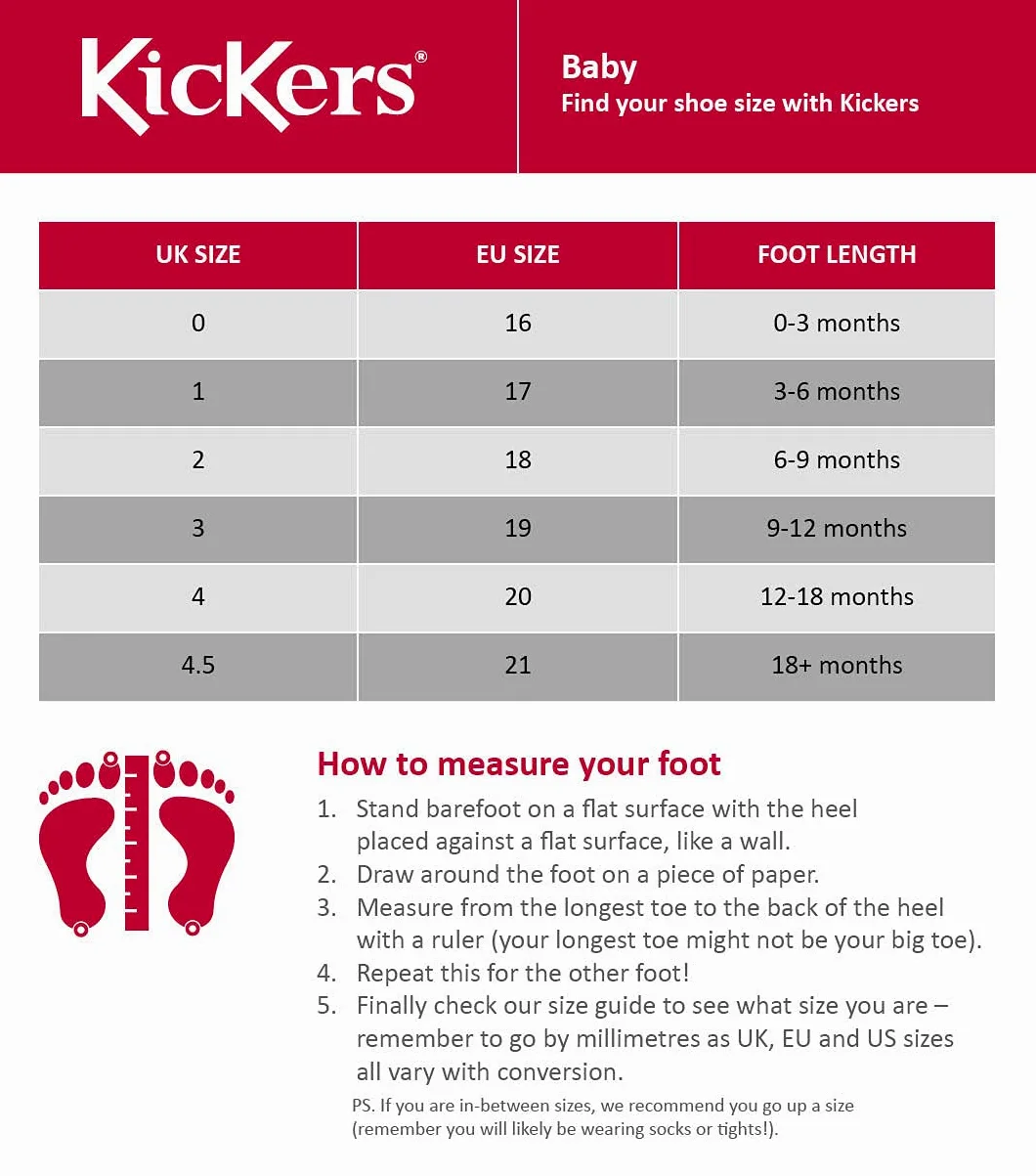 Kickers Hi Zip BottineMixte enfant