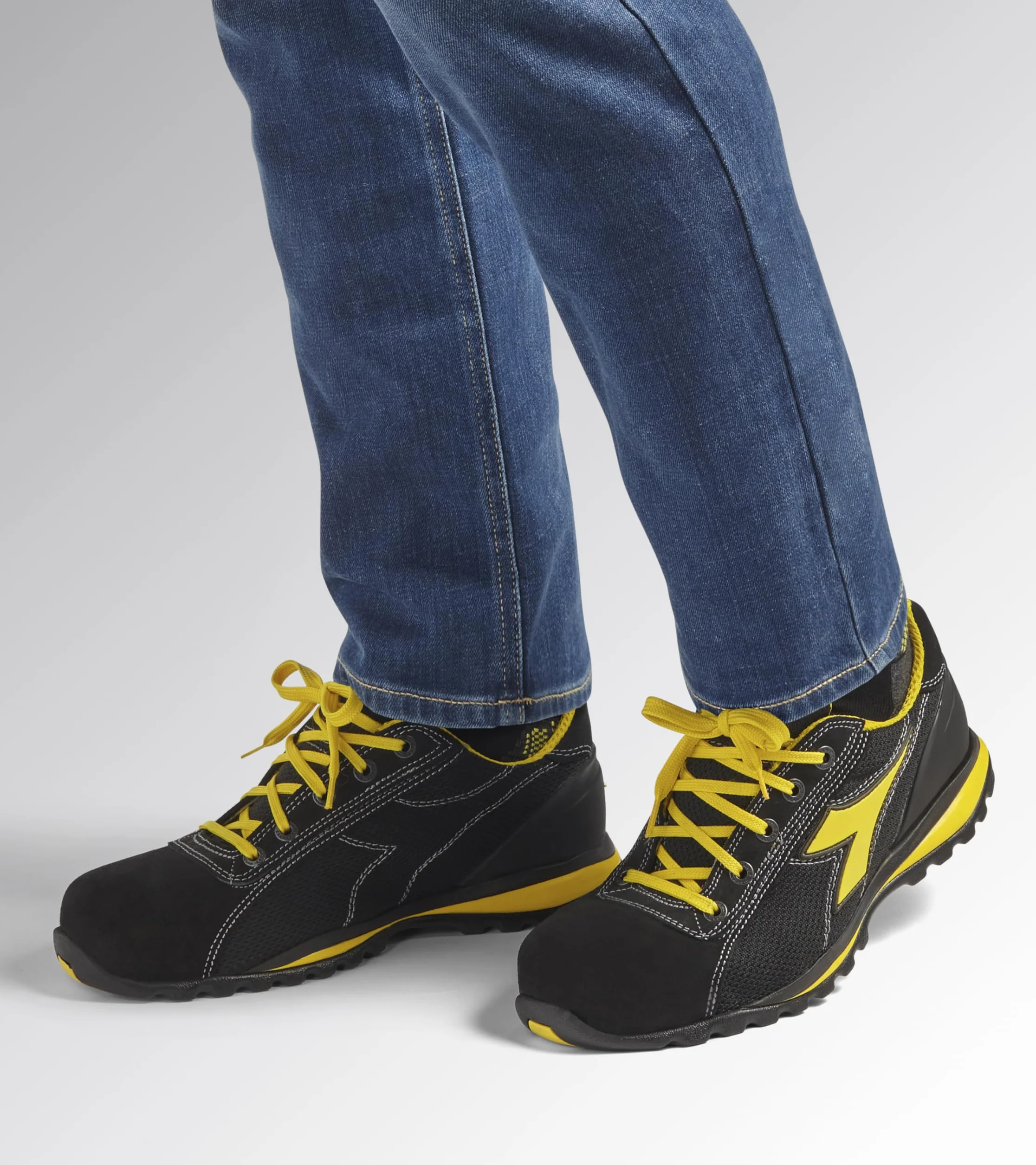 Diadora Glove II Text S1p HRO, Chaussures de Travail Mixte Adulte, Noir (Nero), 43 EU