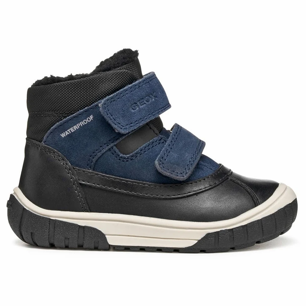 Geox B Omar Boy WPF B, Bottines Bébé garçon