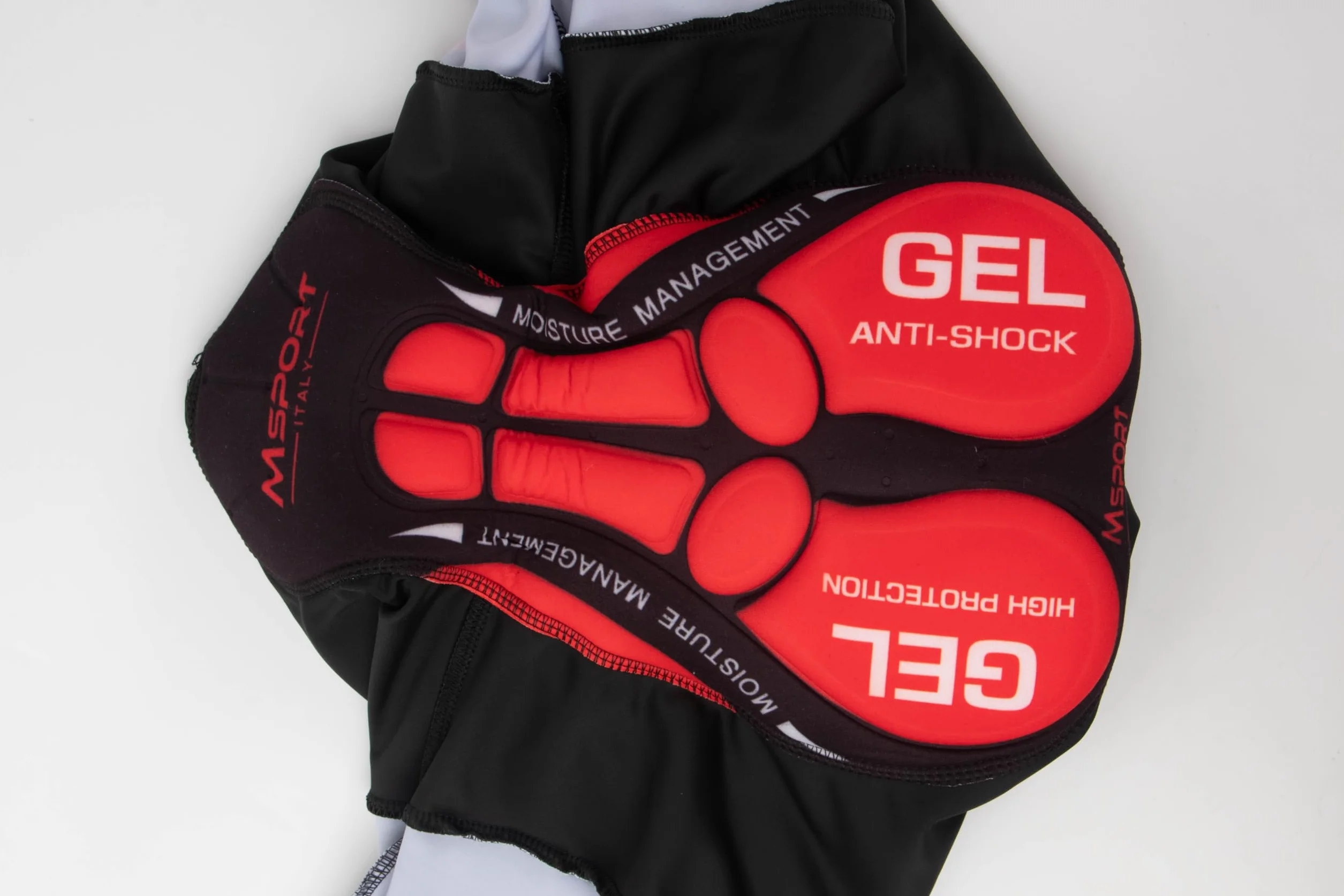 Msport Ensemble de Cyclisme Respirant à Séchage Rapide – Tenue Cyclisme Maillot Homme + Cuissard Rembourré Gel 5D - M06 XL