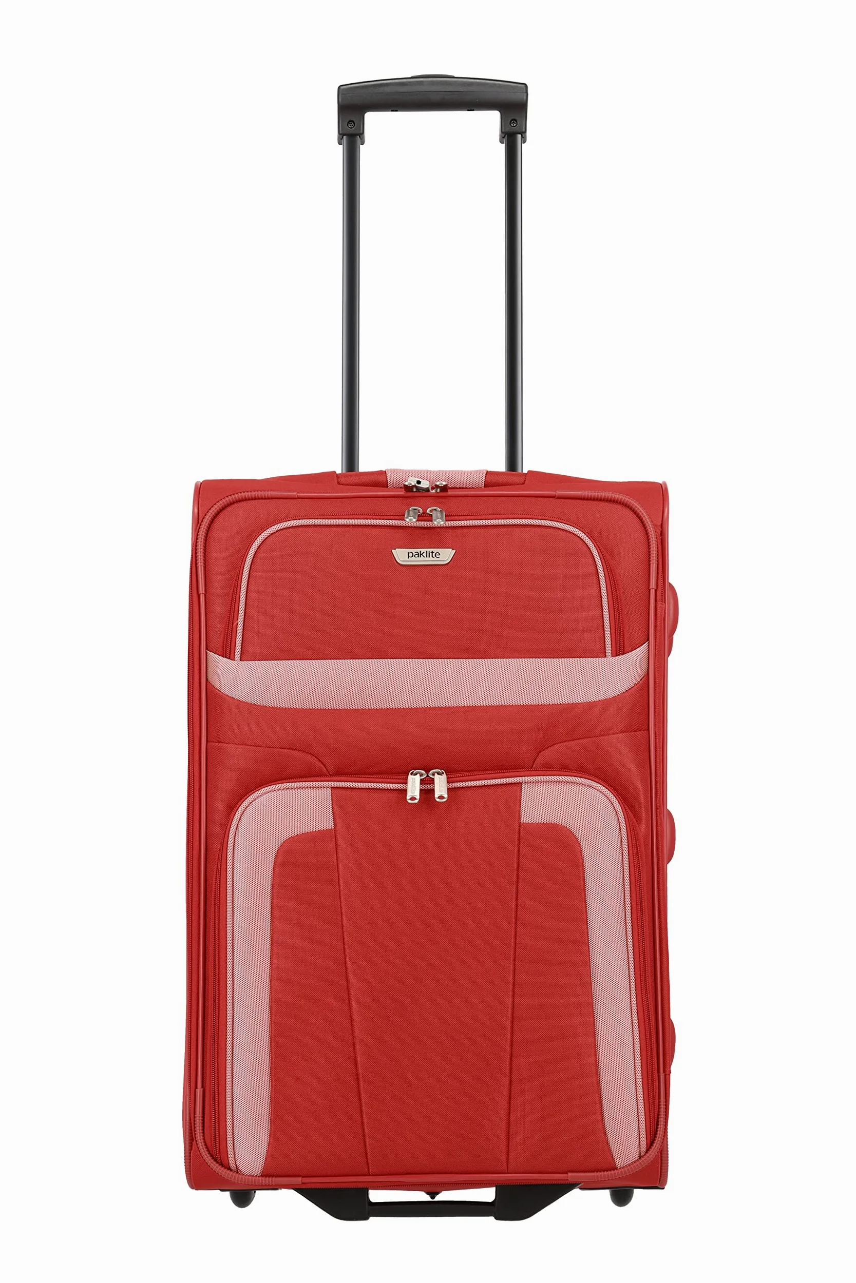 travelite paklite Valise de Voyage à 2 roulettes, Valise à roulettes de Taille Moyenne, Orlando, Trolley Classique à Coque Souple au Design Intemporel, 63 cm, 58 litres