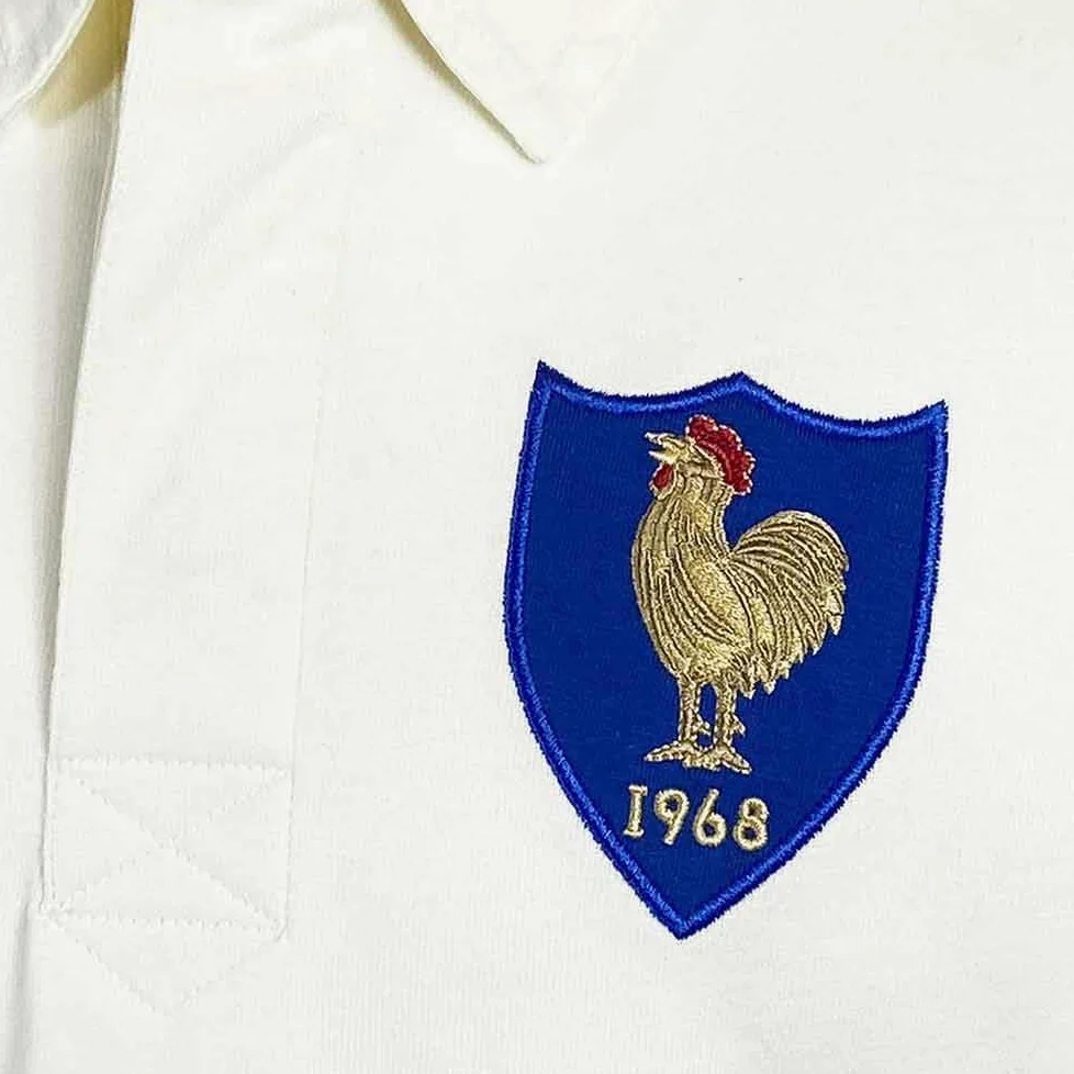 Maillot France Rugby 1968 Grand Chelem